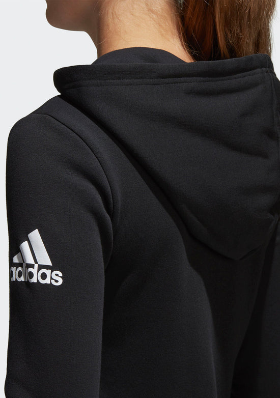 Adidas Womens Essential Solid Full Zip Hoodie