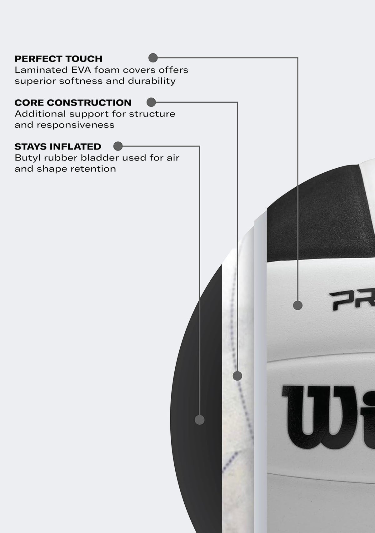 Wilson Pro-Tour Indoor Volleyball
