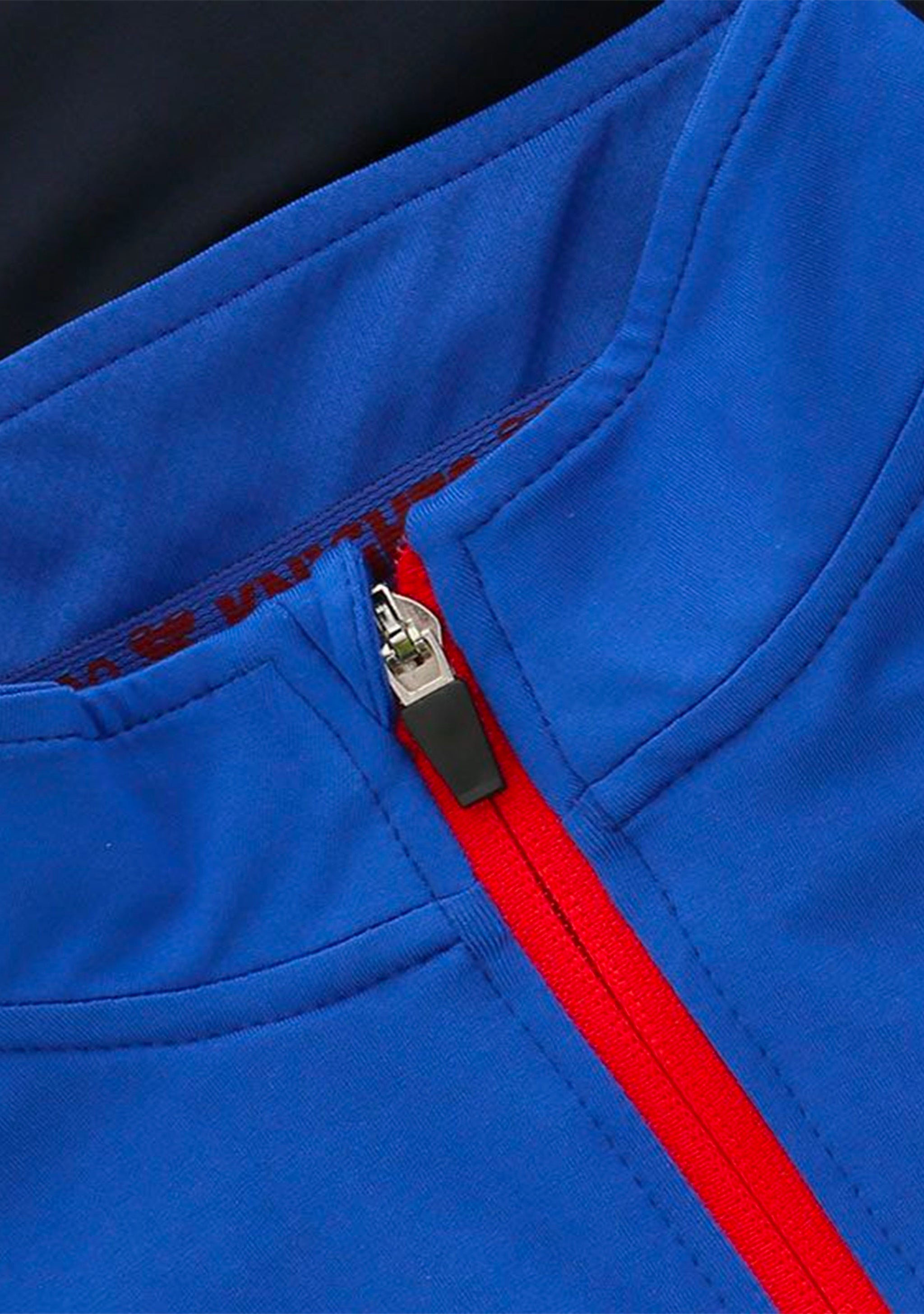 O'Neills Newcastle Knights Men's Severn Brushed Full Zip Lightweight Travel Jacket Marine-Royal-Red