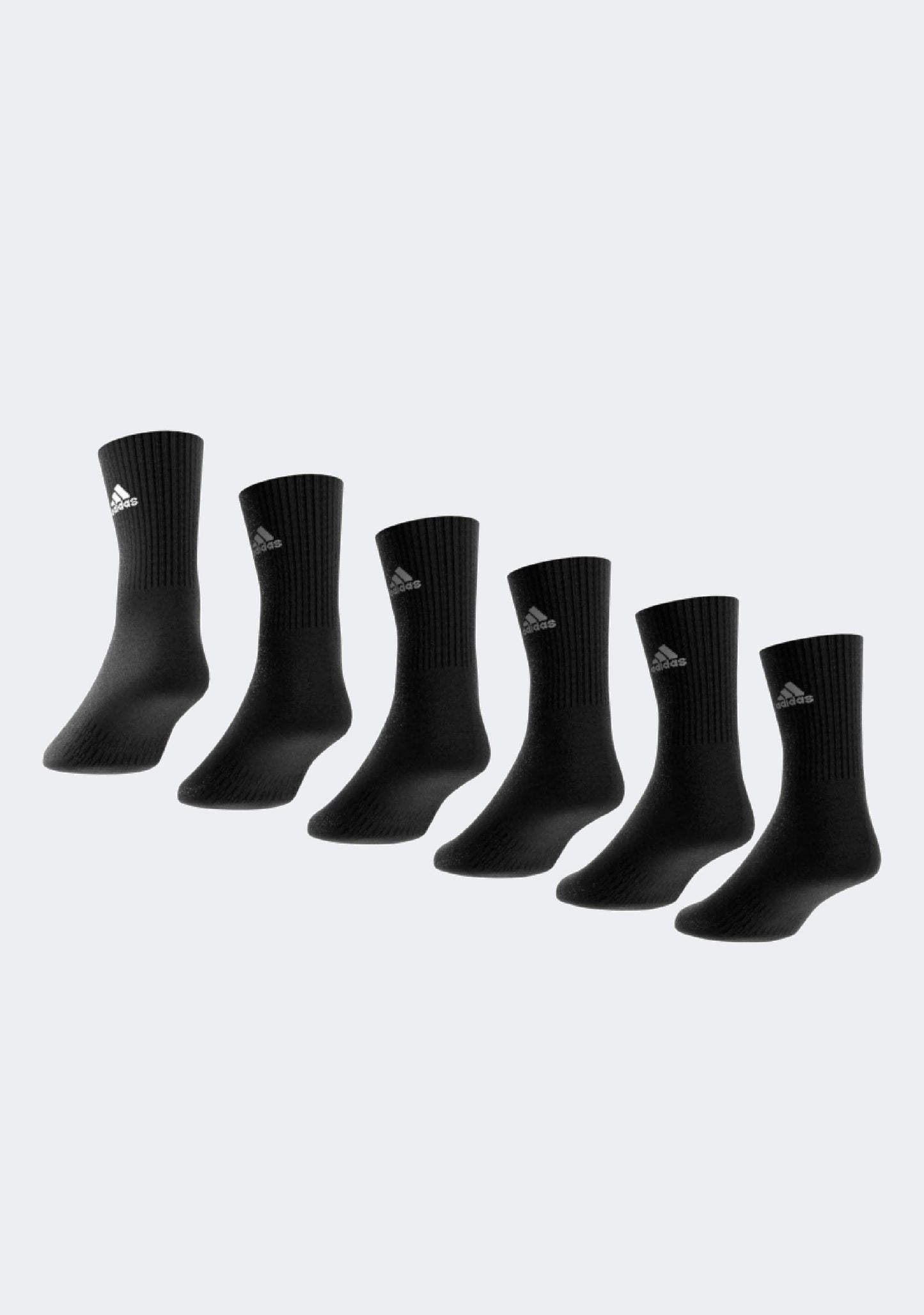 Adidas 6 Pack Cushioned Sportswear Crew Socks <BR> IC1316