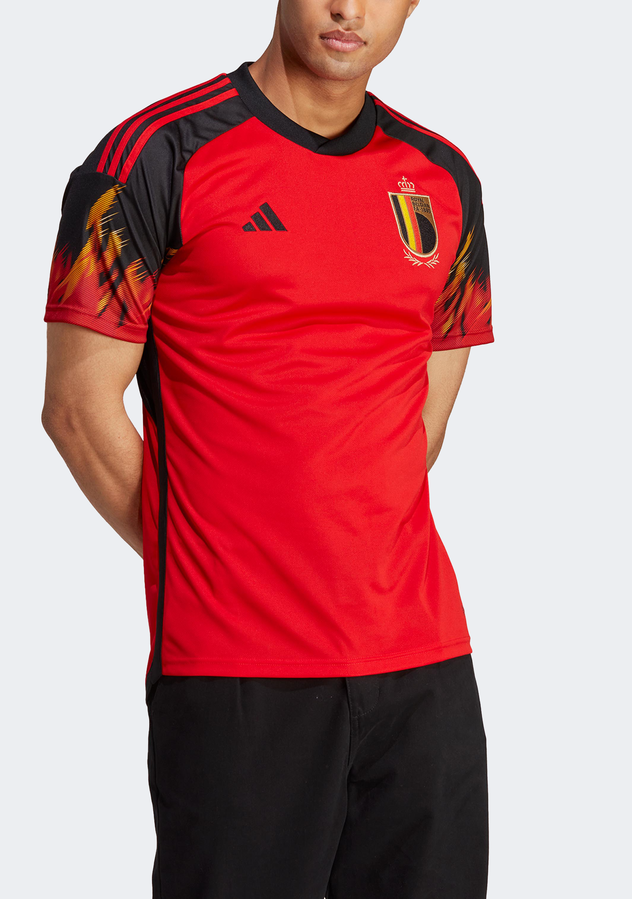 Adidas Mens Belgium Home Jersey