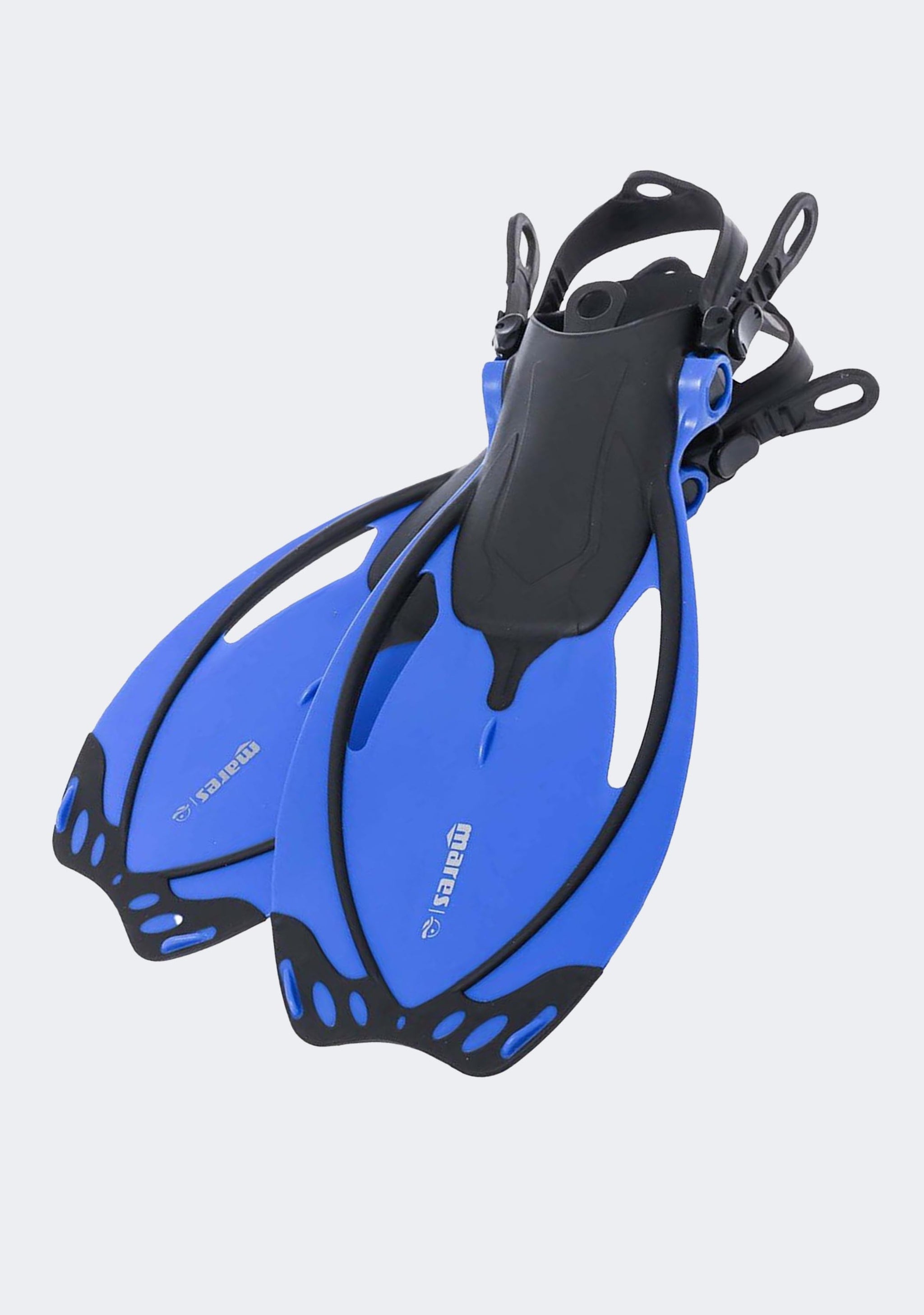Mares Kids' Seahorse Allegra Snorkel and Fins Set Blue