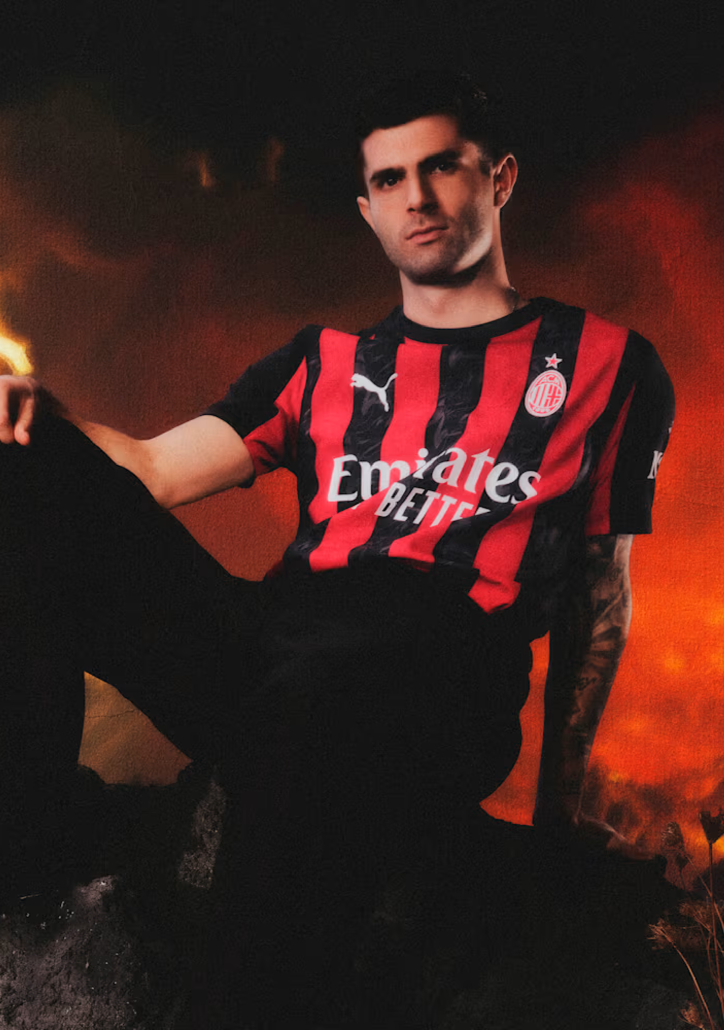 Puma Men's AC Milan 25/26 Home Jersey