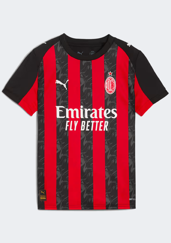 Puma Kids' AC Milan 25/26 Home Jersey