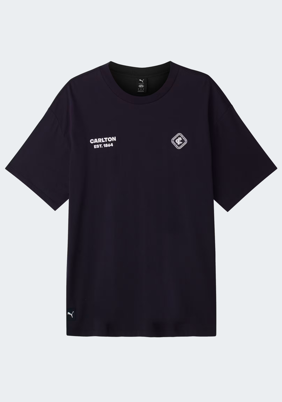 Puma Adults' Carlton Blues 2026 Graphic Tee