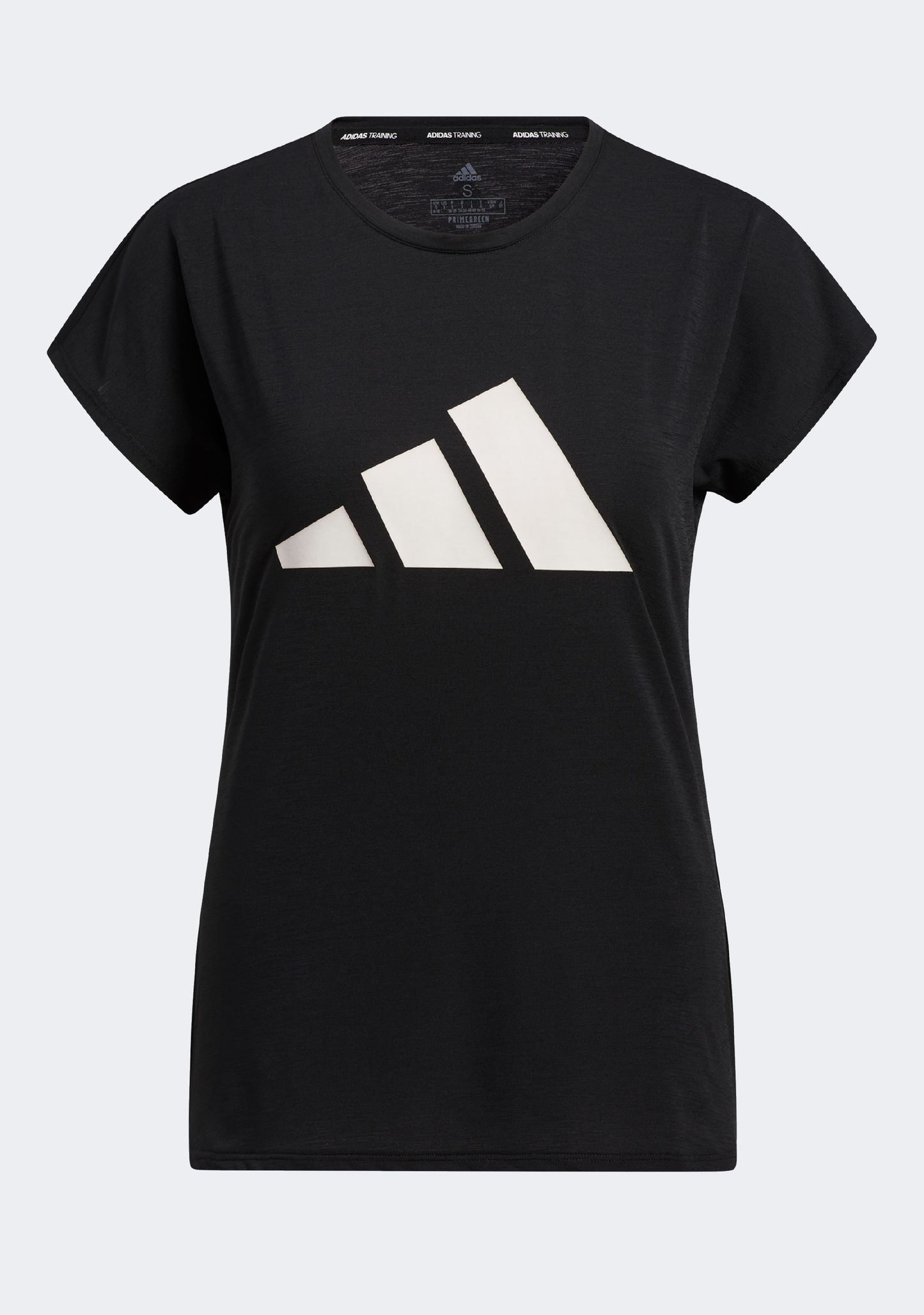 ADIDAS WOMENS 3 STRIPE TRAINING TEE