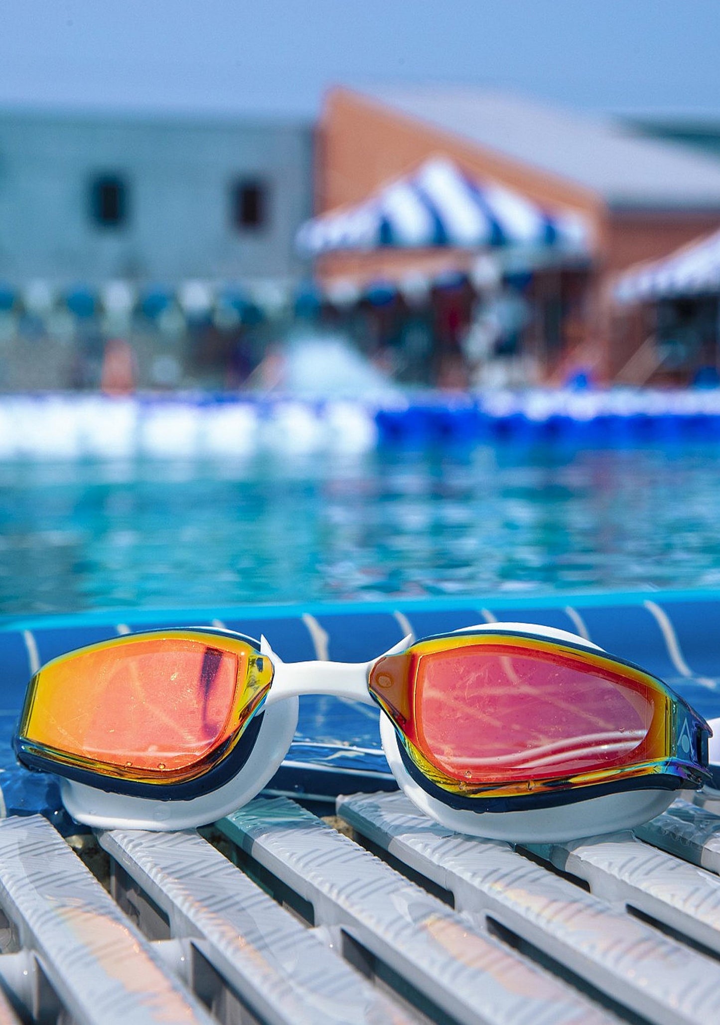 Aquasphere Adults Fastlane Mirrored Lens Goggles