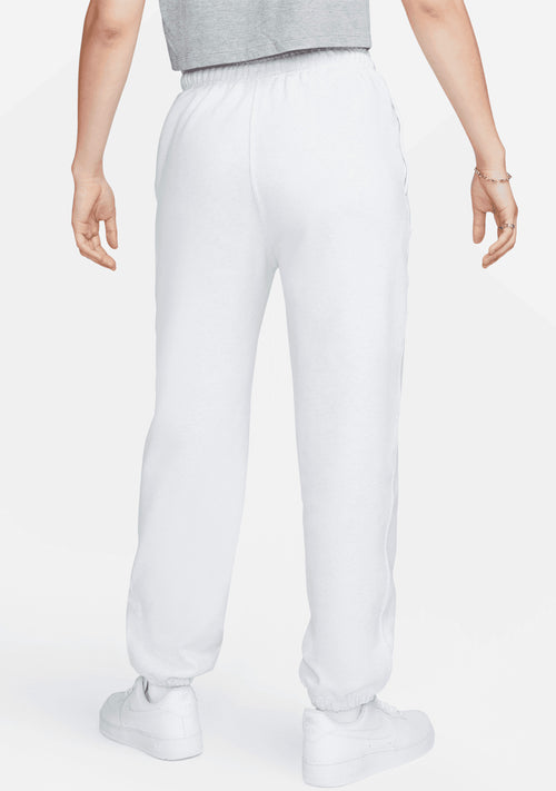 Nike Women's Solo Swoosh Fleece Sweatpants Light Grey <br> CW5565-051