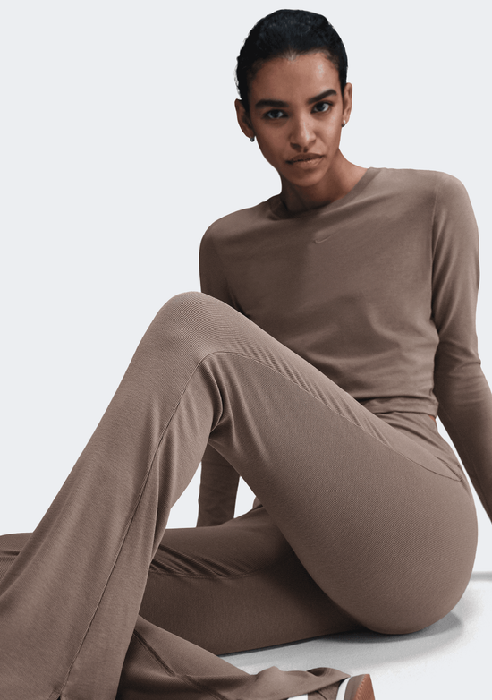 Nike Women's Tight Mini-Rib Flared Leggings