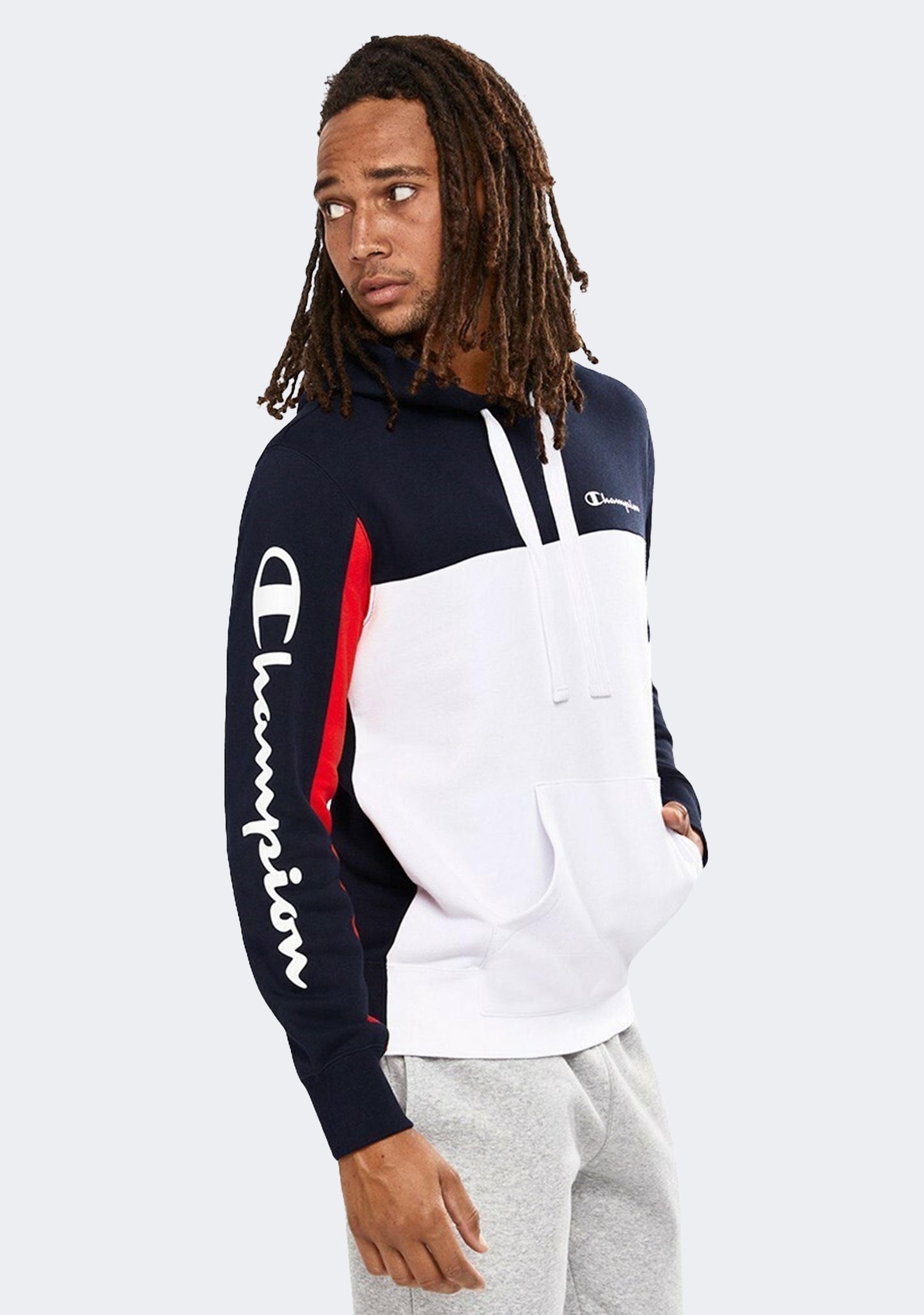 Champion Men’s EU Colourblock Hoodie