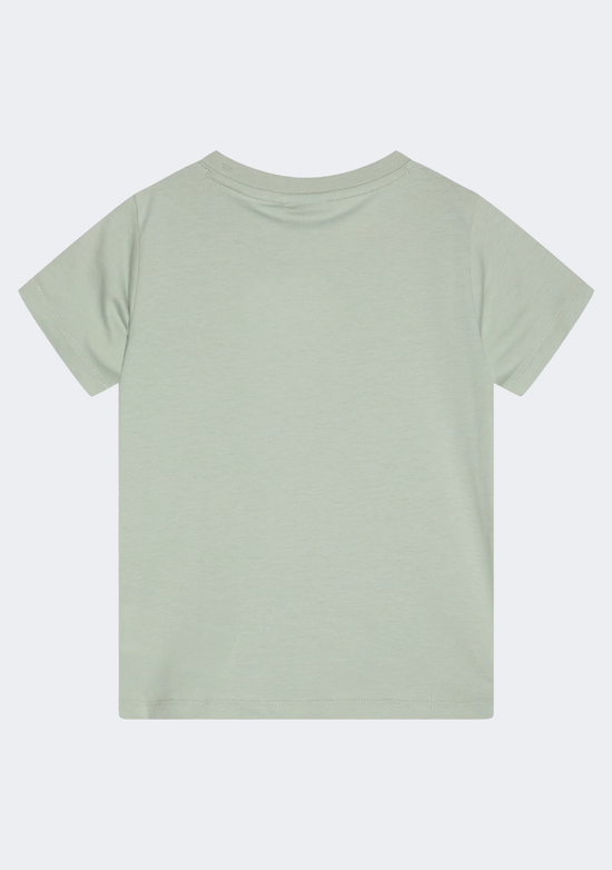 Champion Men's Script Logo Short Sleeve Clever Sage