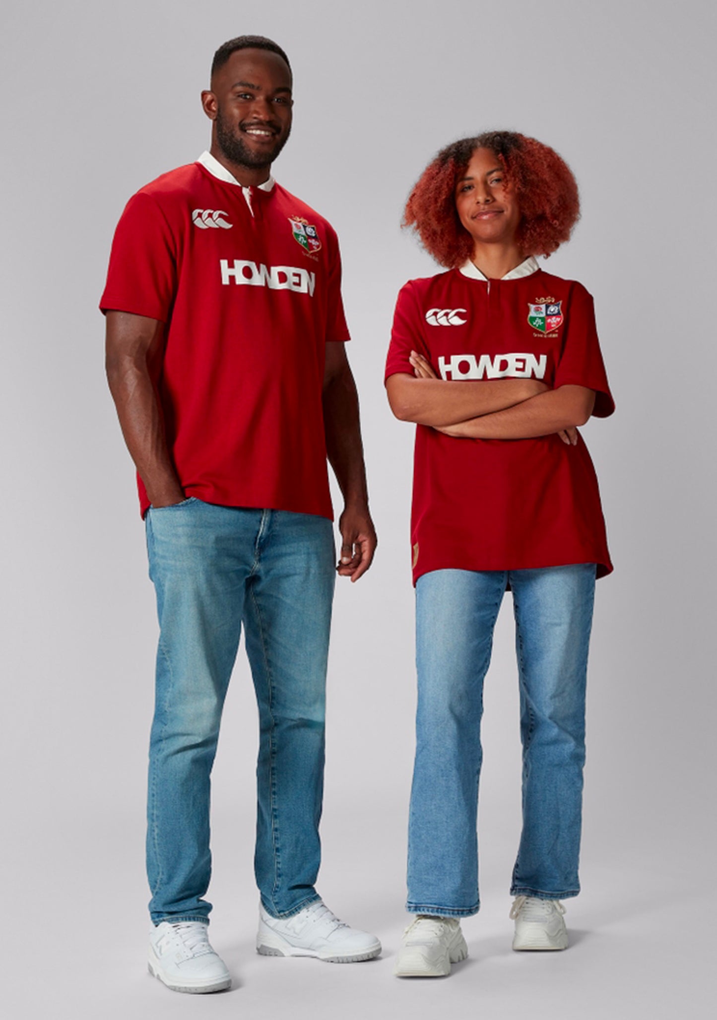 Canterbury Adults British & Irish Lions Short Sleeve Classic Jersey