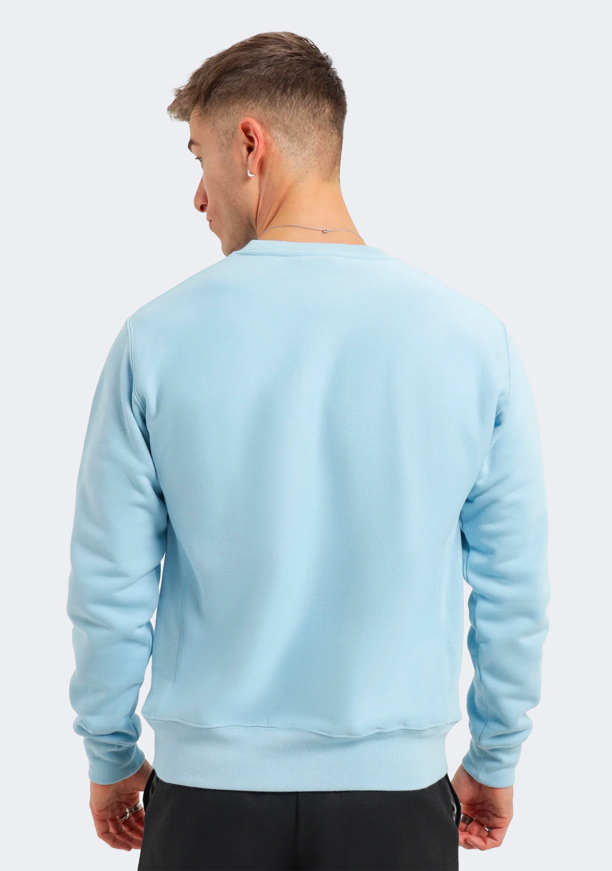 Champion Men's Reverse Weave Small C-Logo Crew