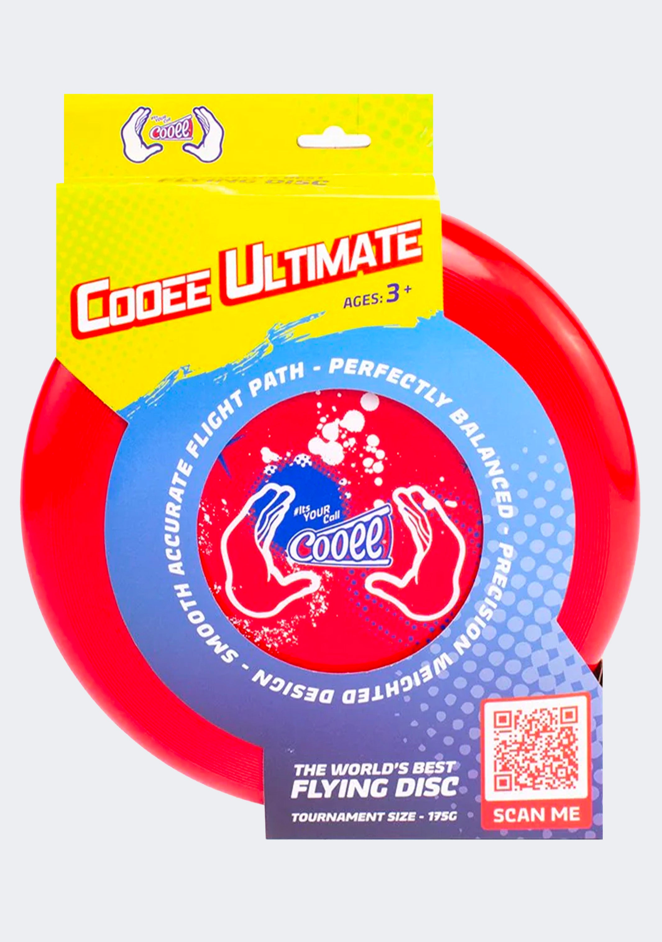 Cooee Ultimate Flying Disc Red