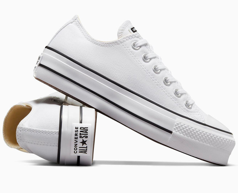 Converse Womens CT Lift Canvas Low White <br> 560251C