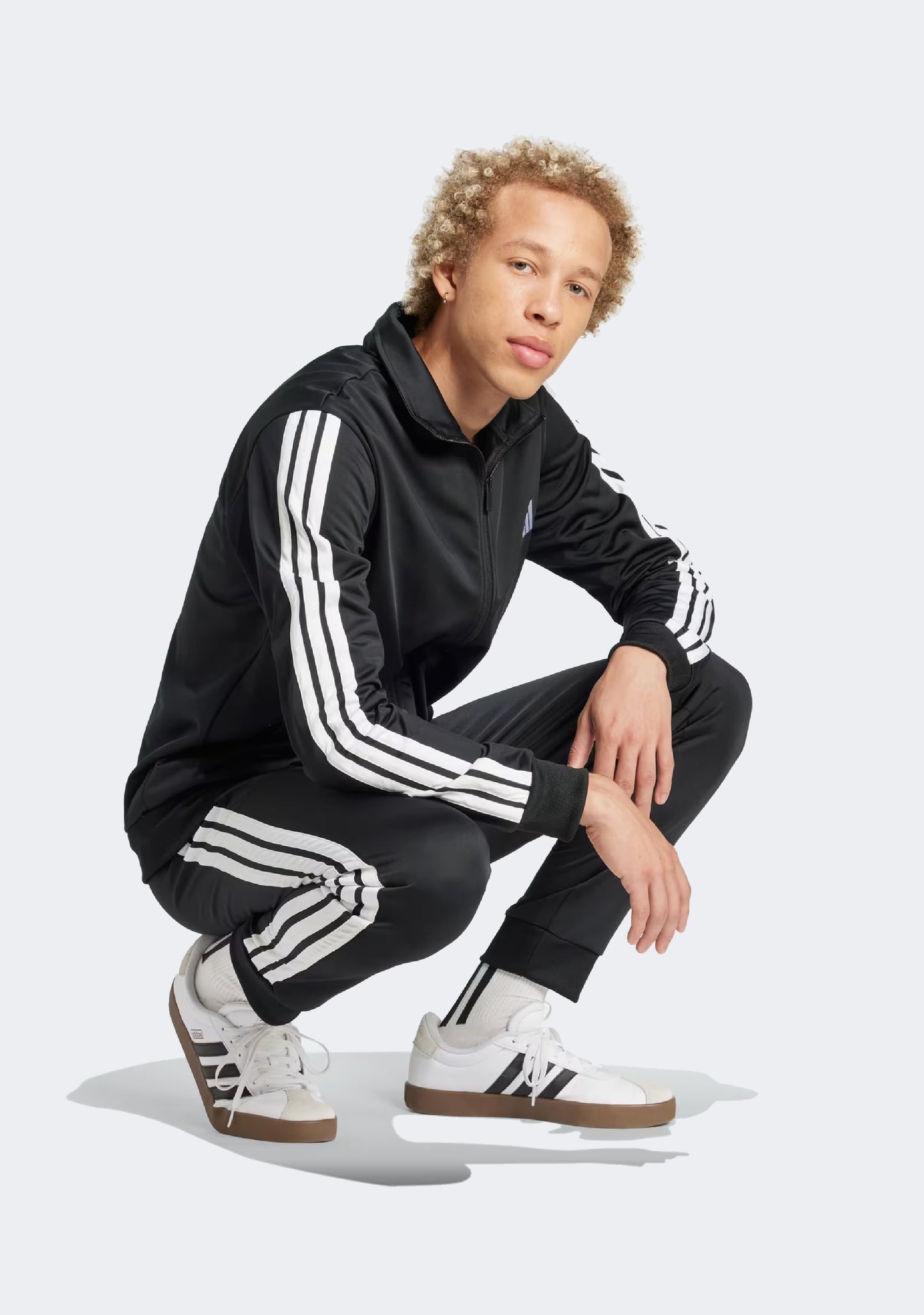 Adidas Men's Essentials 3-Stripe Tracksuit Set