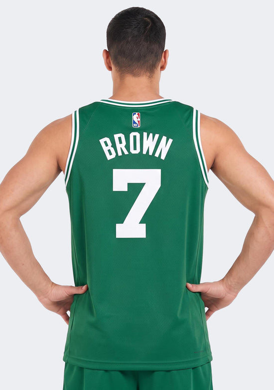 Nike Men's Boston Celtics 22/23 Jaylen Brown Icon Edition Swingman NBA Jersey