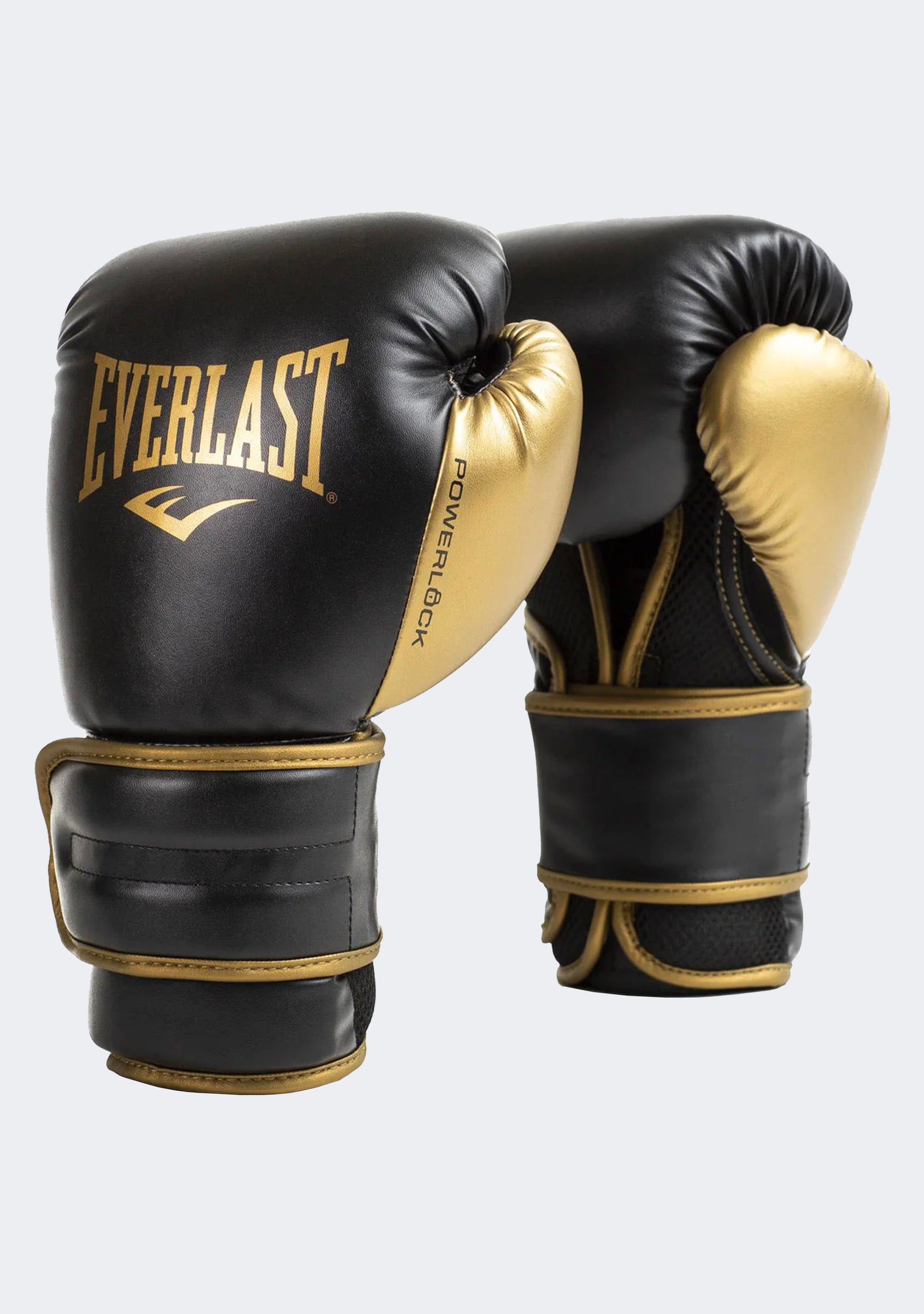Everlast Powerlock2 Training Gloves 10oz Black/Gold