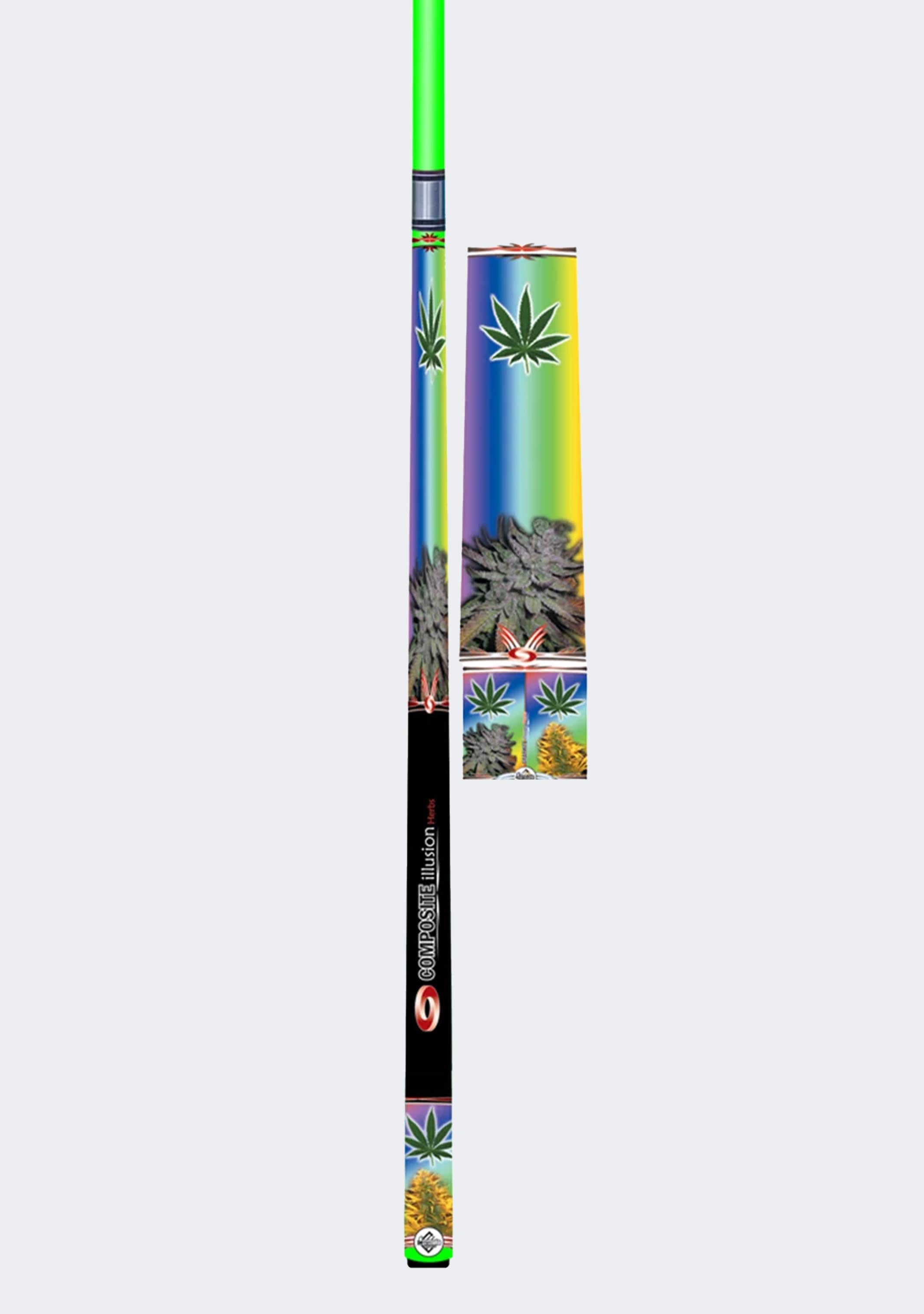Formula Sports Illusion 2 Piece 57" Herbs Cue