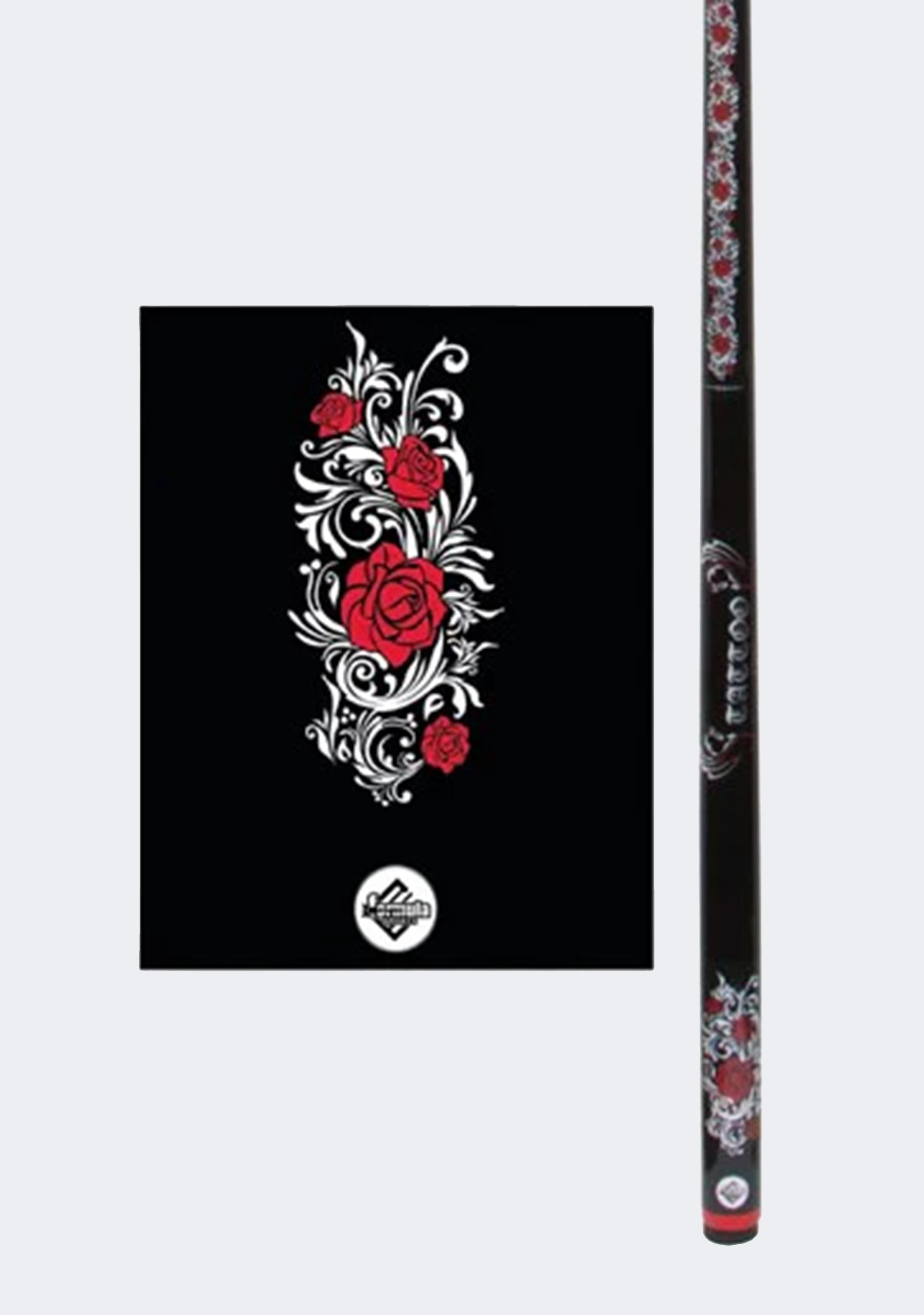 Formula Sports 2 Piece 57" Rose Tattoo Composite Cue
