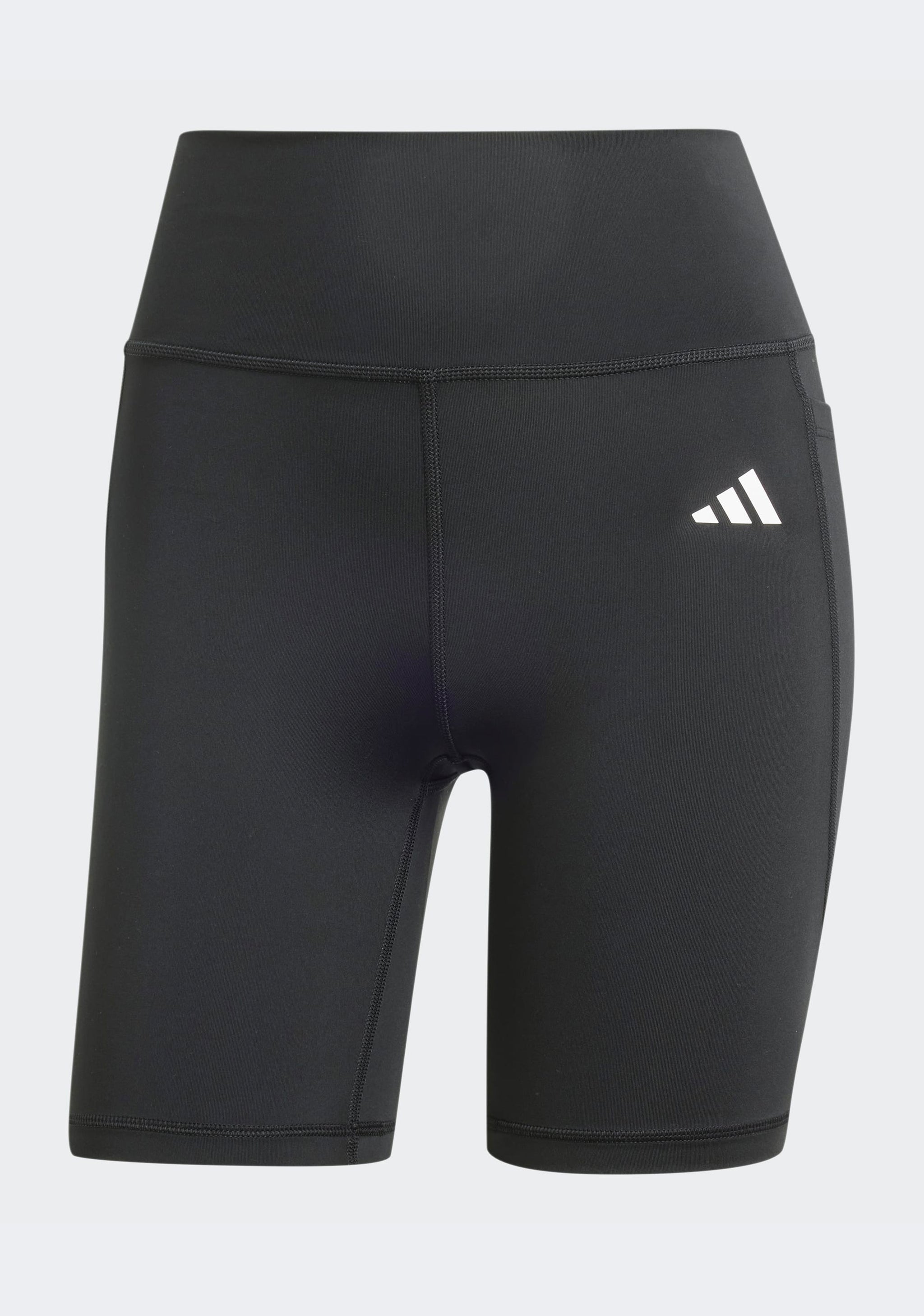 Adidas Women's Optime Essentials Stash Pocket 7-Inch Short Leggings