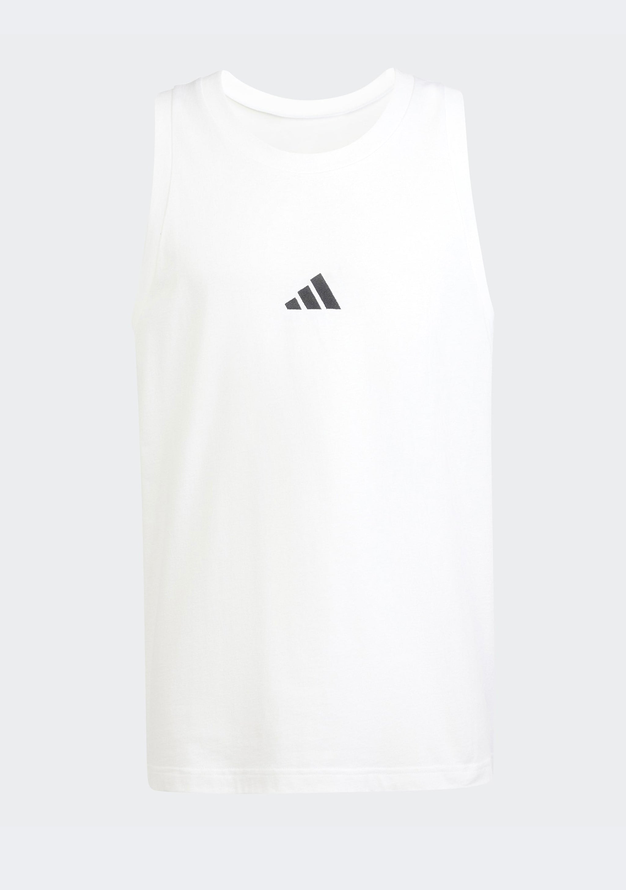 Adidas Men's Essentials Small Logo Tank Top White/Black
