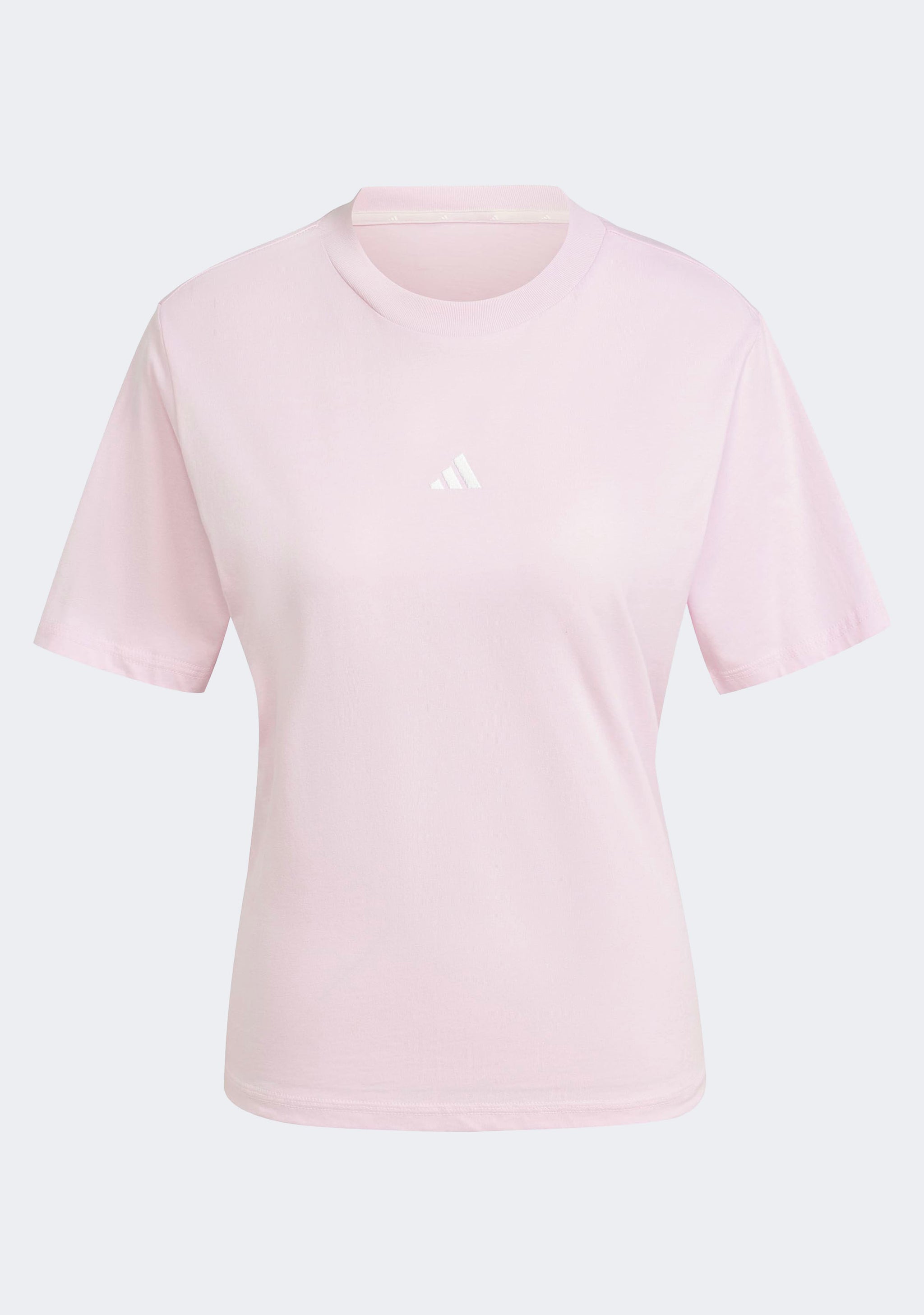 Adidas Women's Essentials Small Logo Cotton Tee
