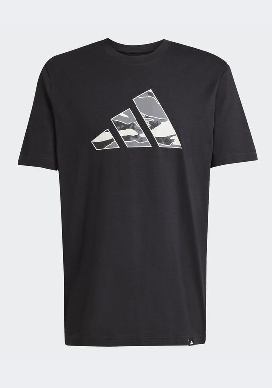 Adidas Men's Camo Logo Graphic Tee