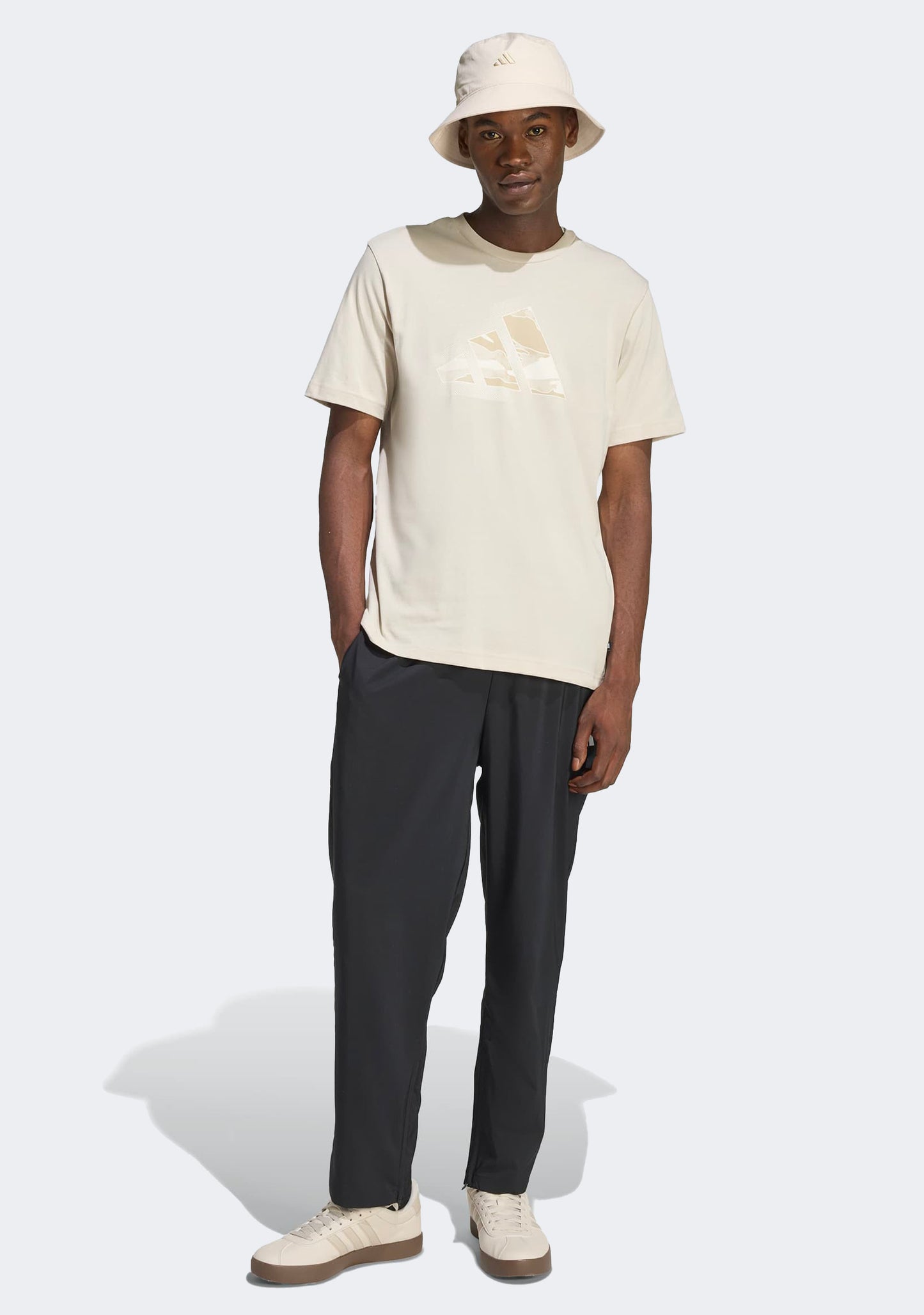 Adidas Men's Camo Modern Logo Graphic Tee