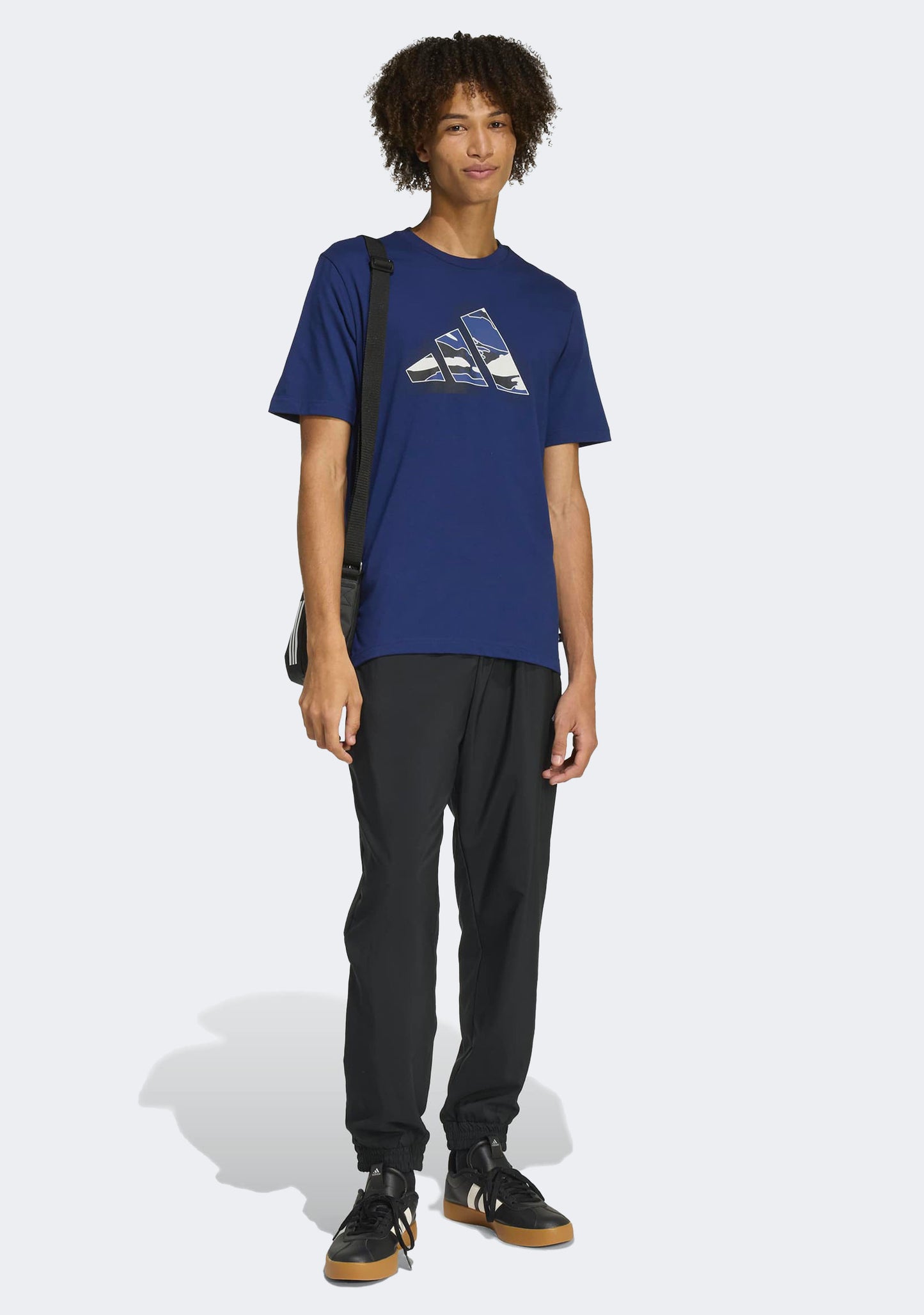 Adidas Men's Camo Modern Logo Graphic Tee