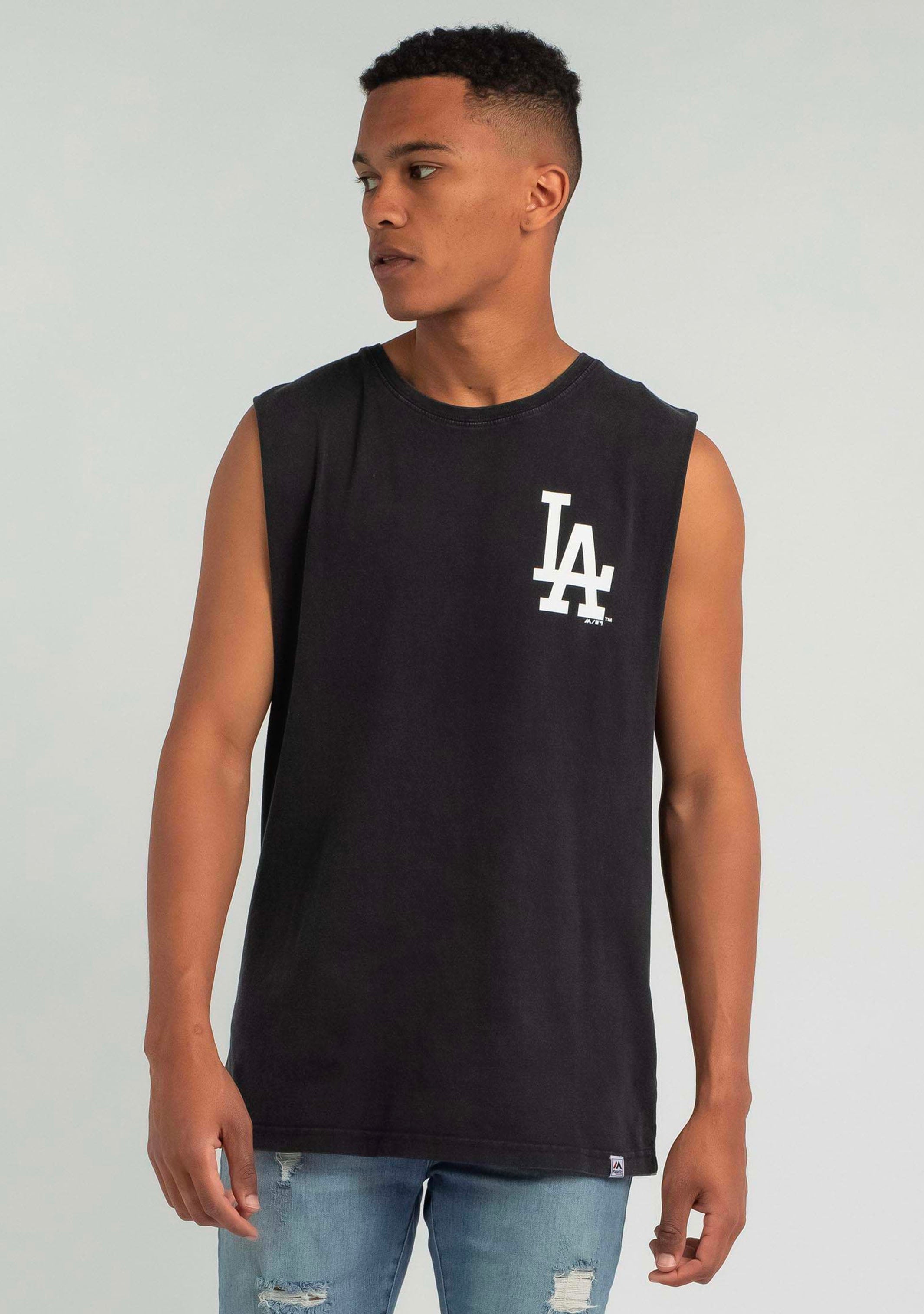 Majestic Athletic Men’s Los Angeles Dodgers Muscle Tank <br> MJLD0305TK
