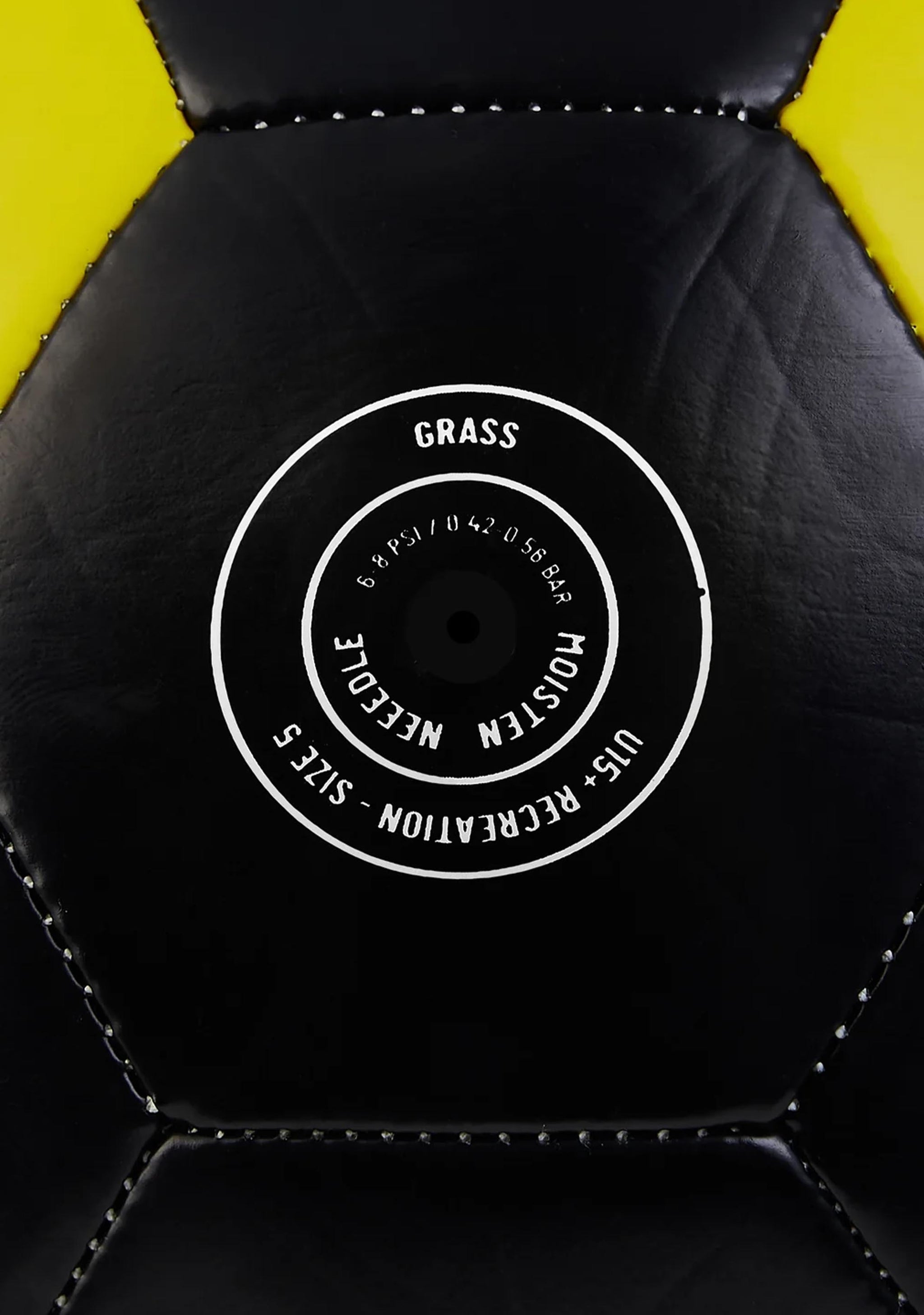 Mitre Final Soccer Ball Yellow/Black