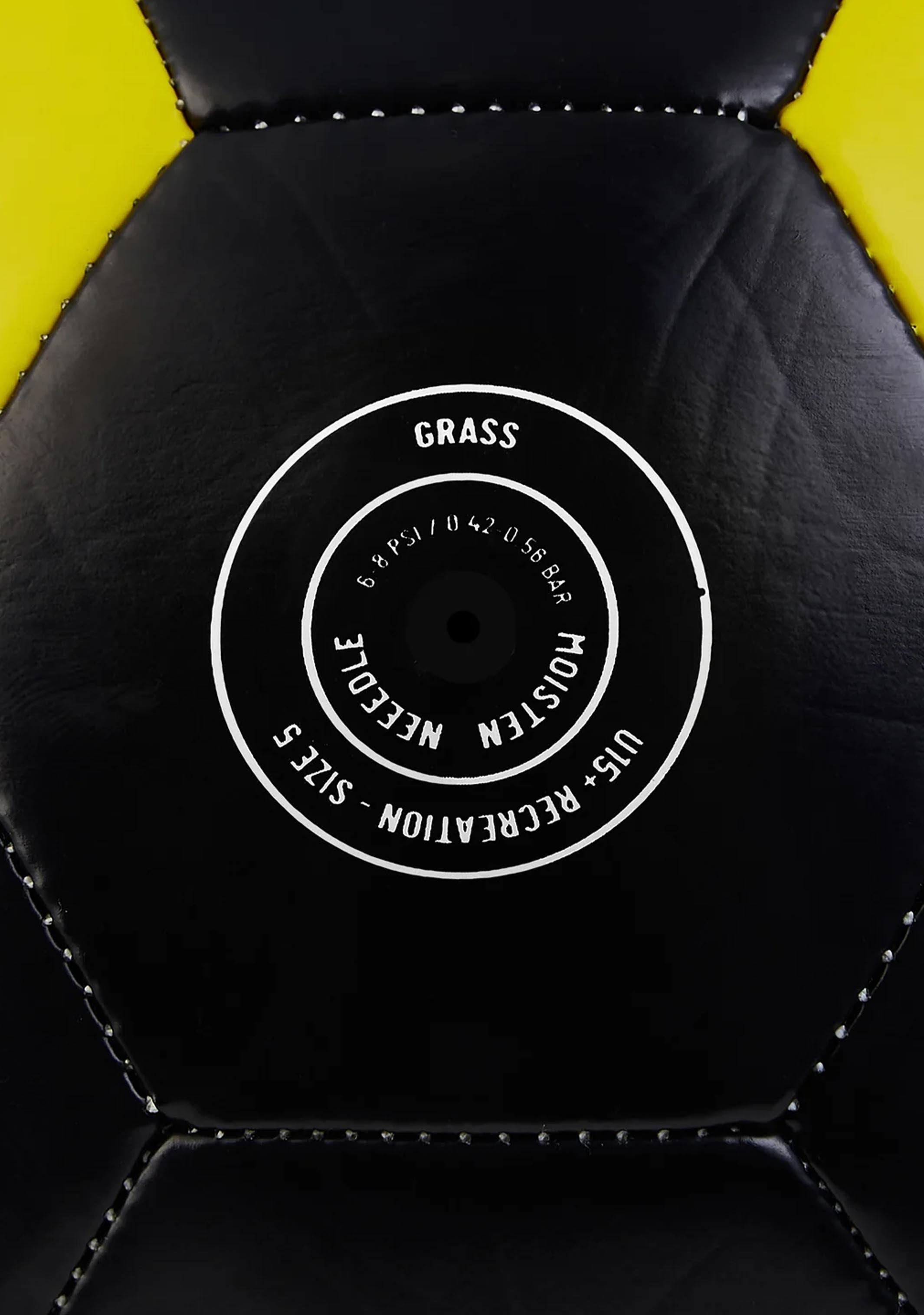 Mitre Final Soccer Ball Yellow/Black