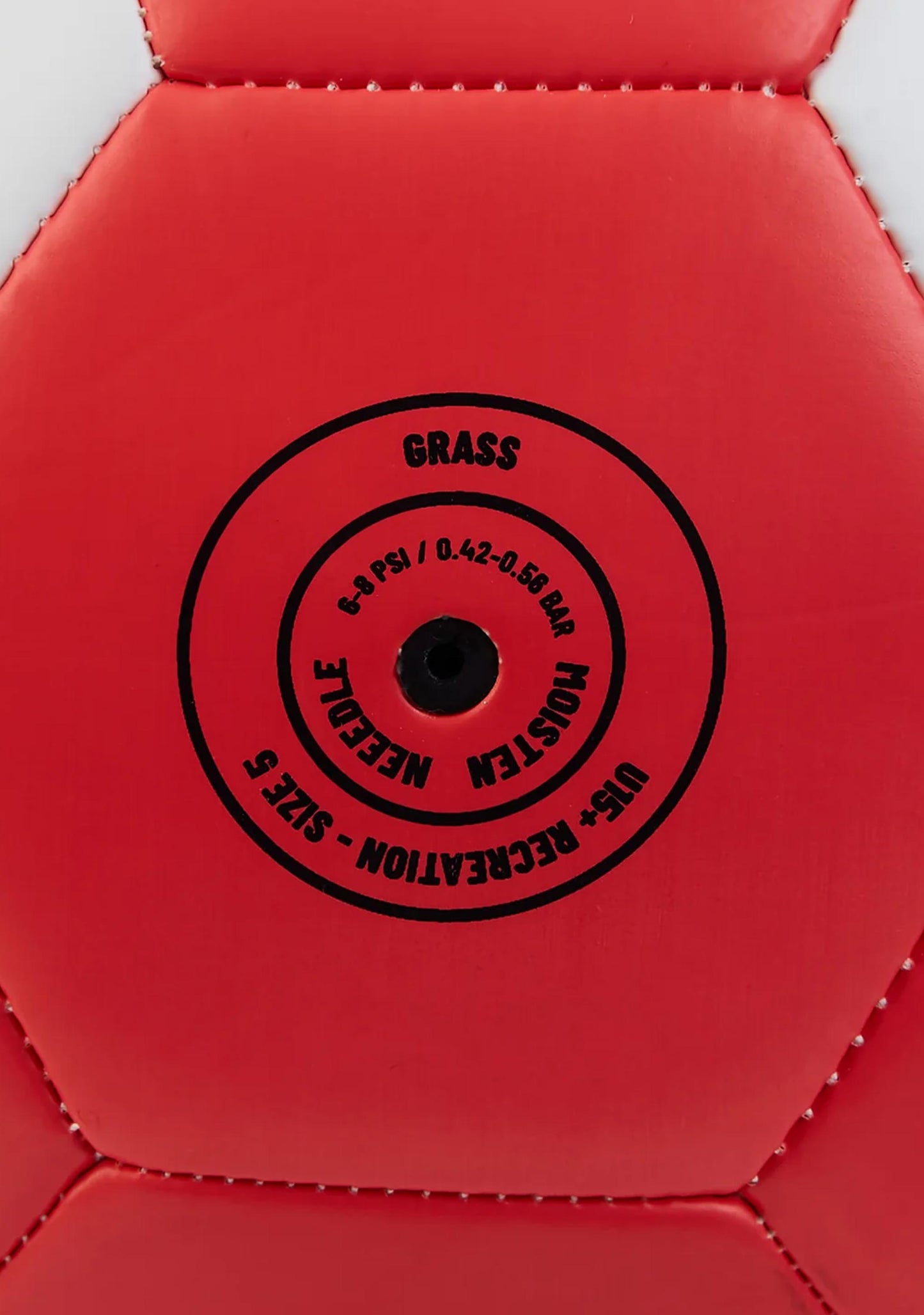 Mitre Final Soccer Ball White/Red