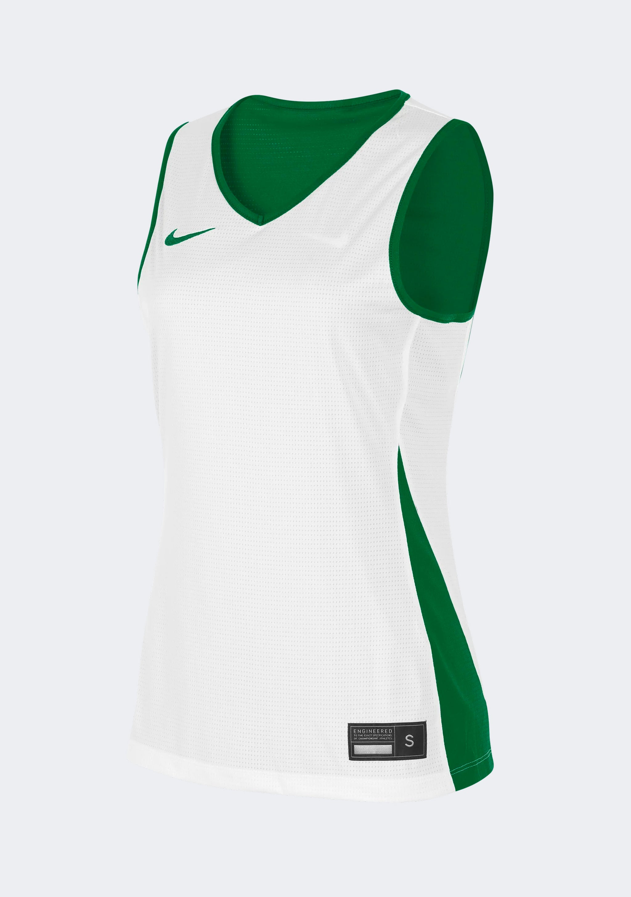 Nike Women's Reversible Basketball Training Jersey - Green/White