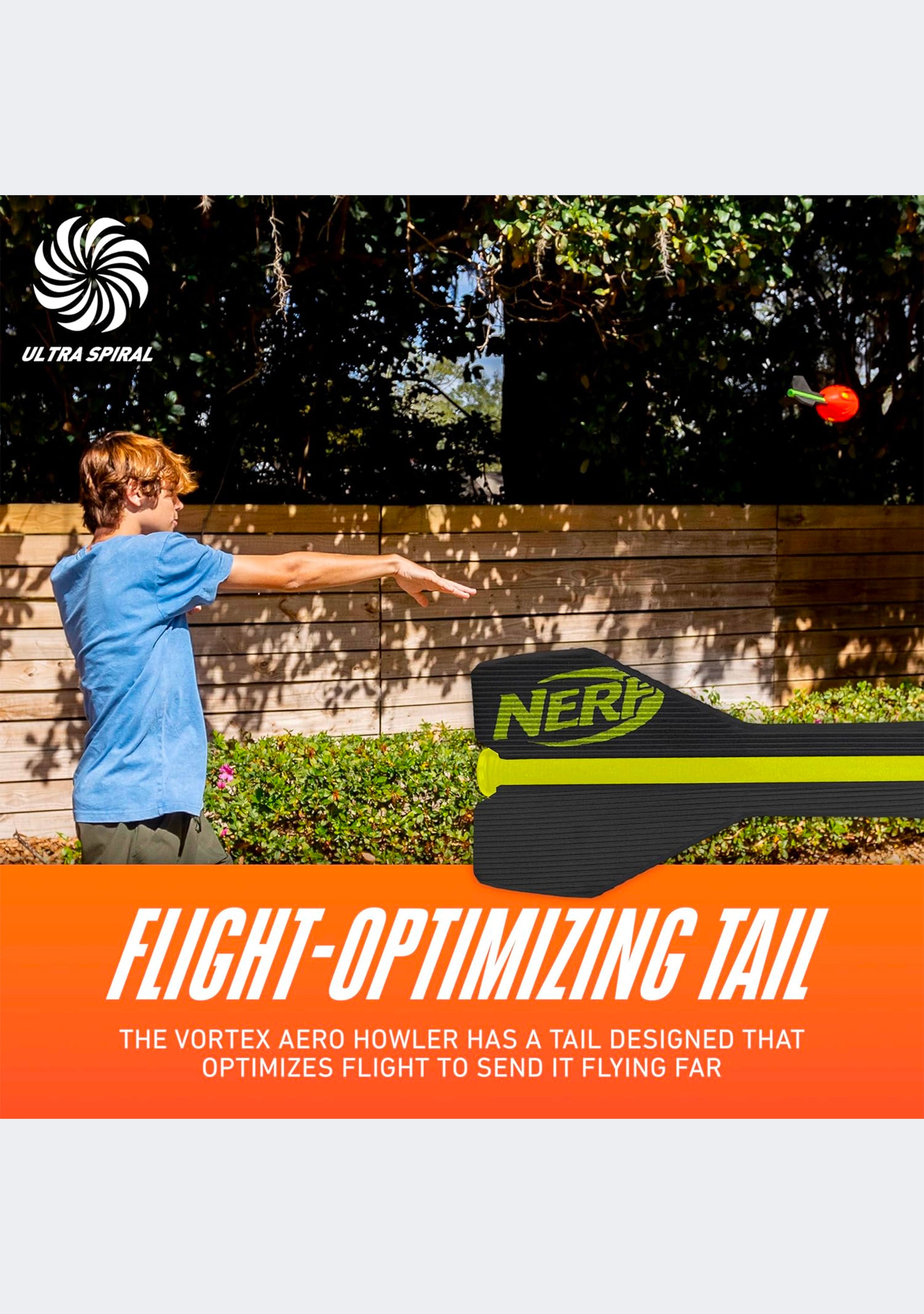 Nerf Vortex Aero Howler Red