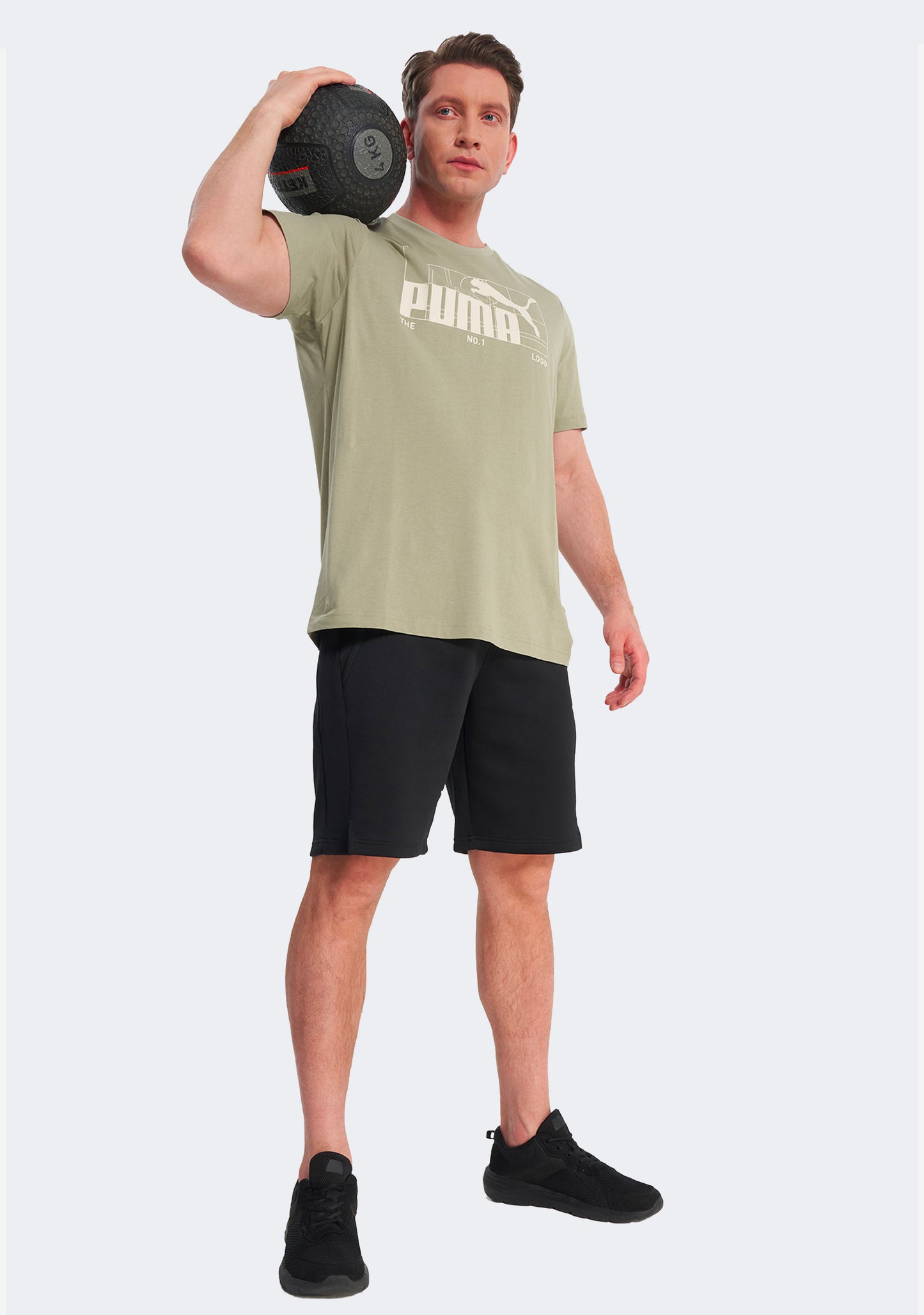 Puma Men's Graphic No. 1 Logo Tee