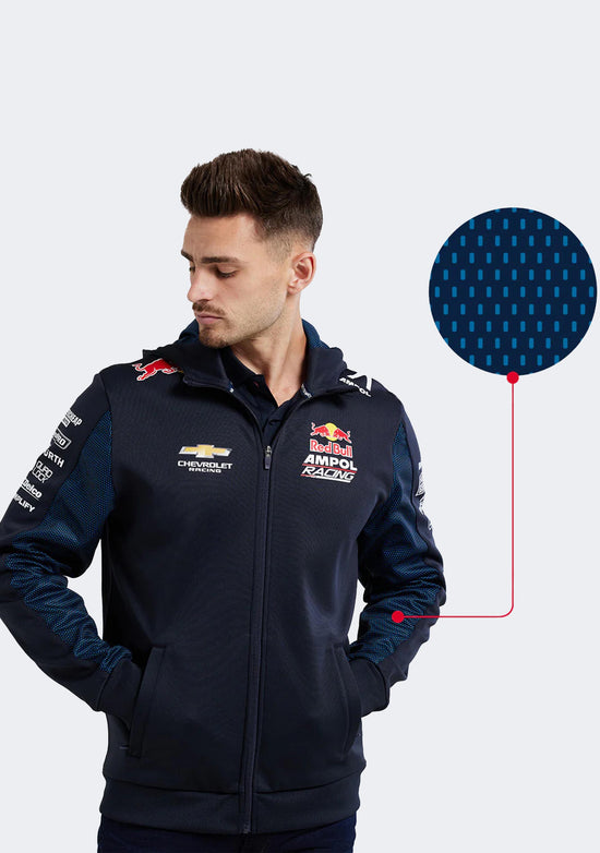 Red Bull Ampol Racing Men's Team Zip Hoodie