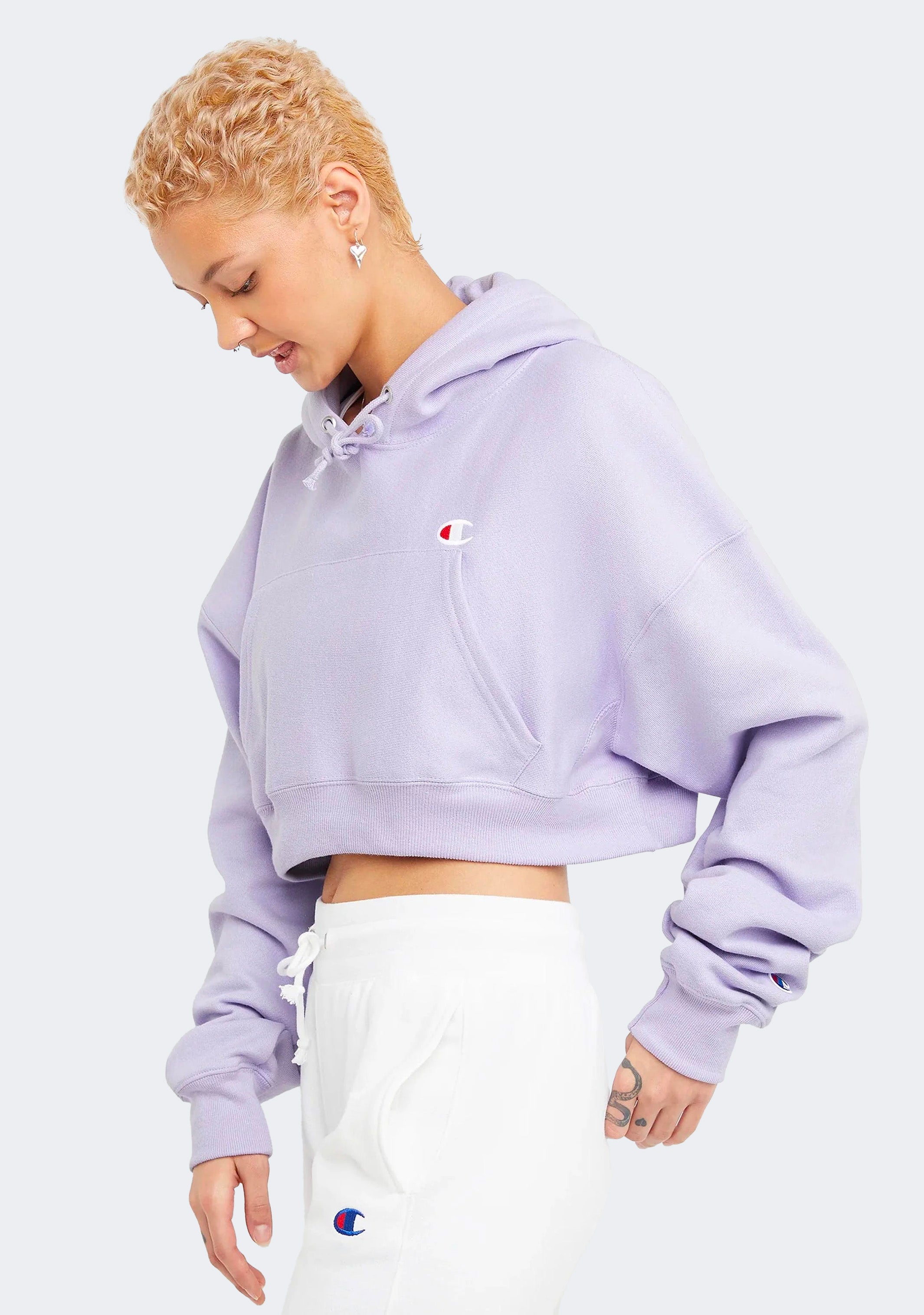 Champion Women's Reverse Weave Crop Hoodie