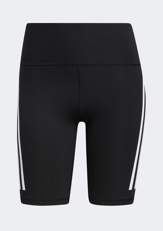 Adidas Women's Optime Trainicons 3-Stripes Bike Short Leggings