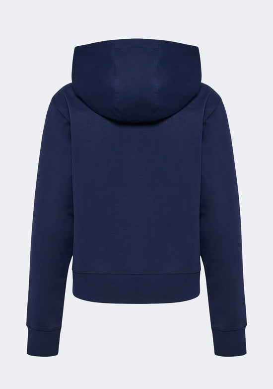 Champion Women’s Script Logo Hoodie Navy