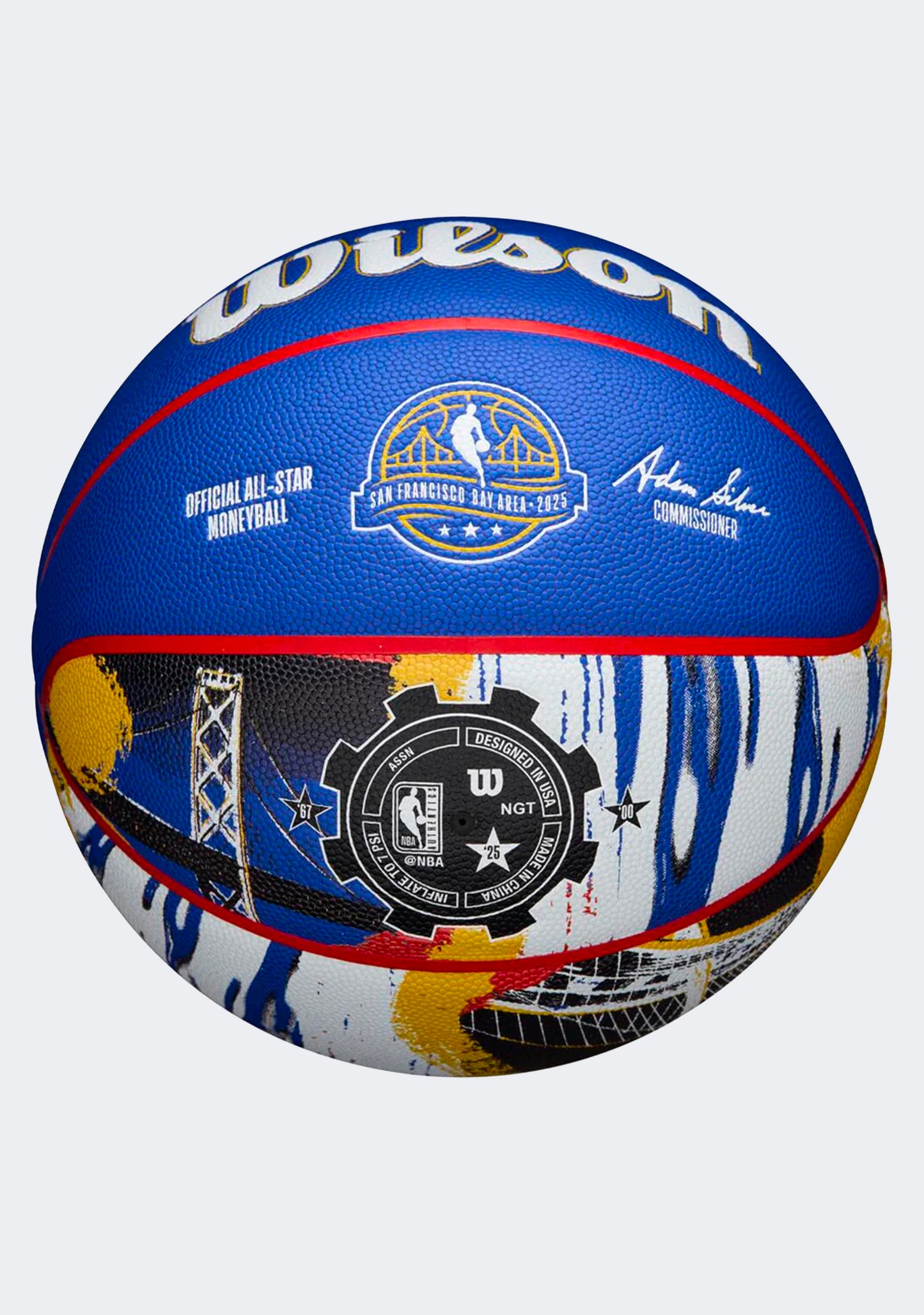 Wilson NBA 2025 All Star Money Indoor/Outdoor Basketball