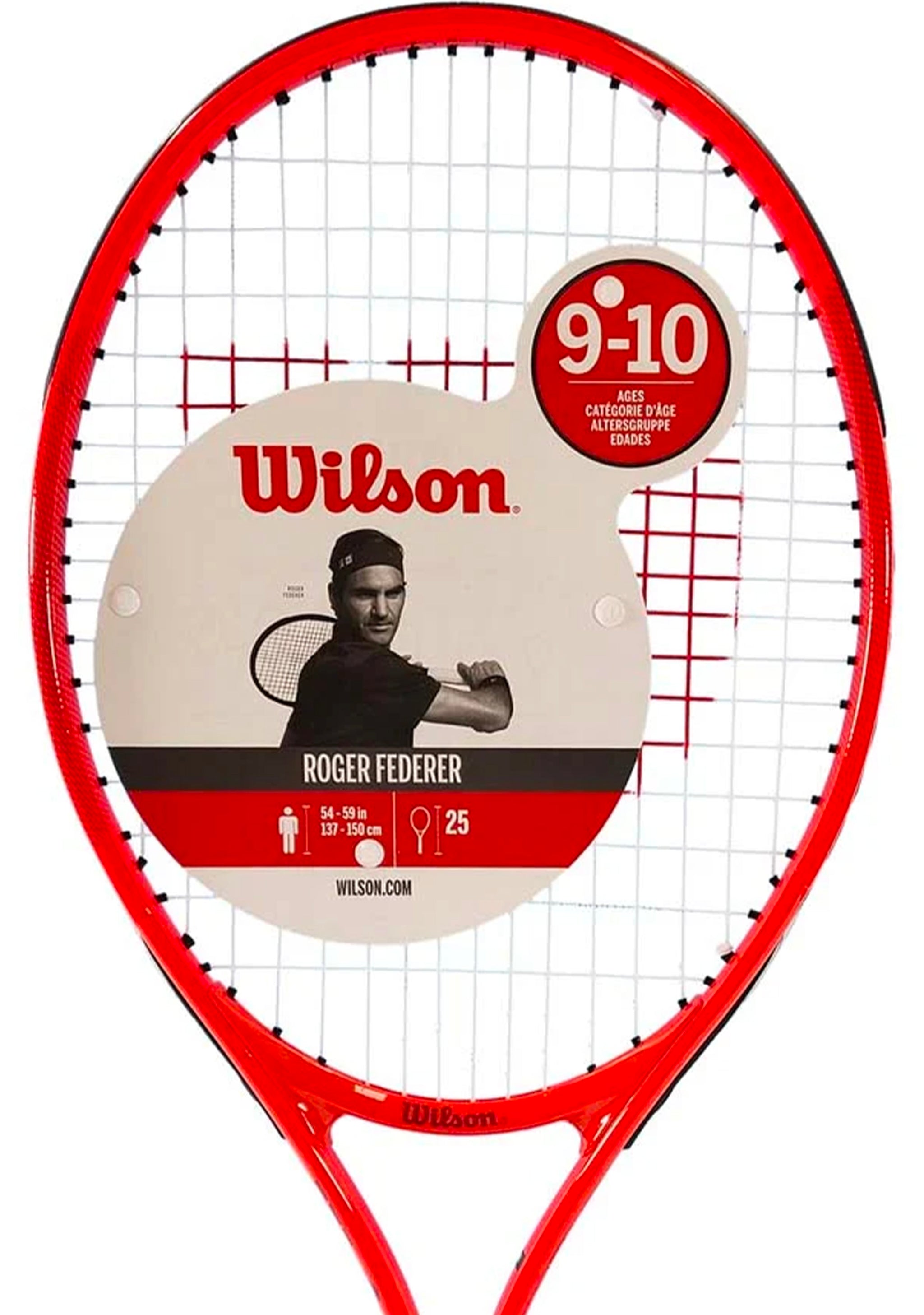Wilson Roger Federer Junior Tennis Racquet 25 Inch