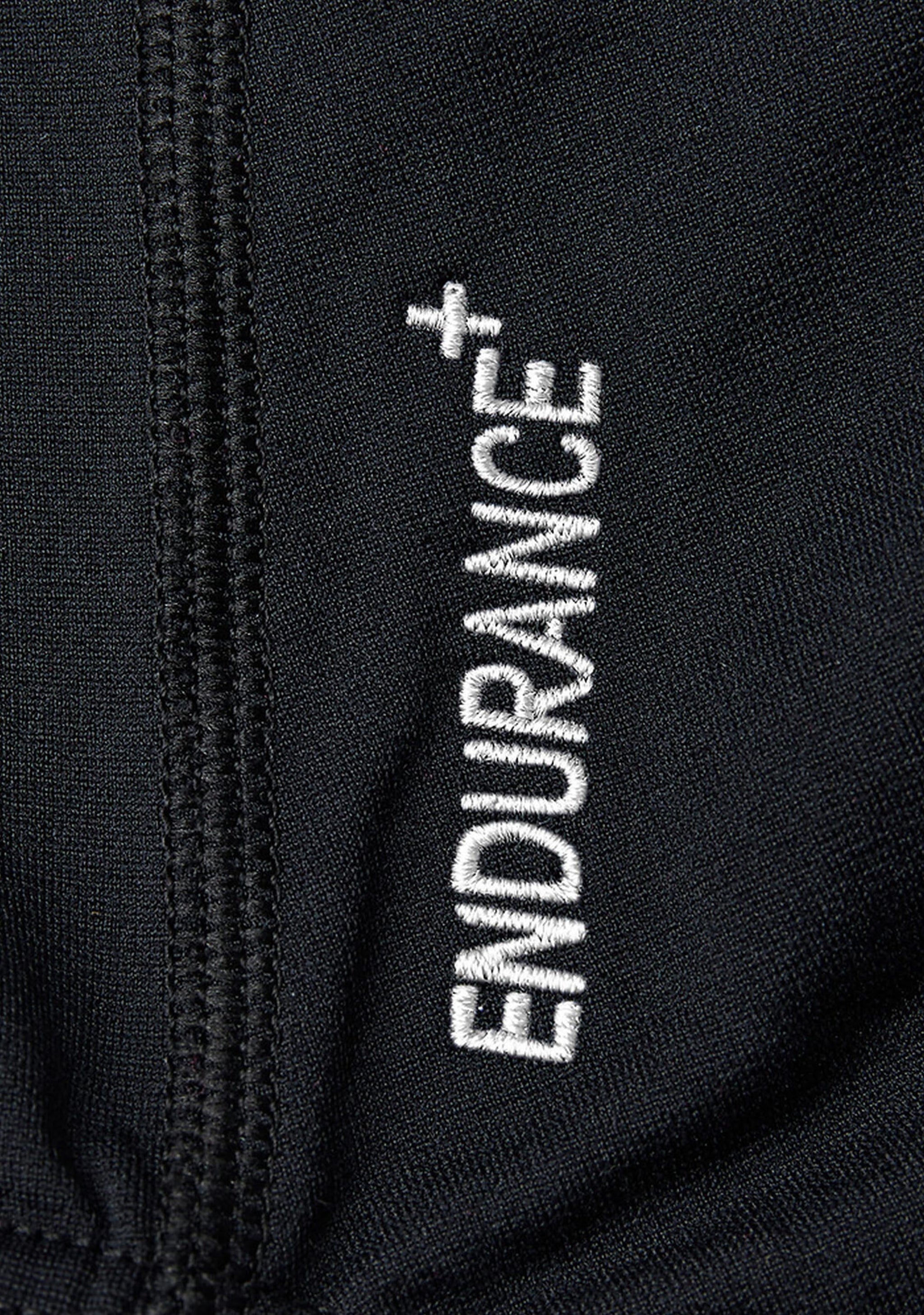 Speedo Girls Endurance+ Medalist Swimsuit Black