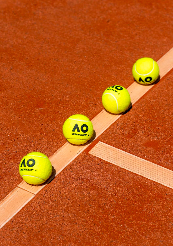 Dunlop Australian Open Official Tennis Ball 4 Pack