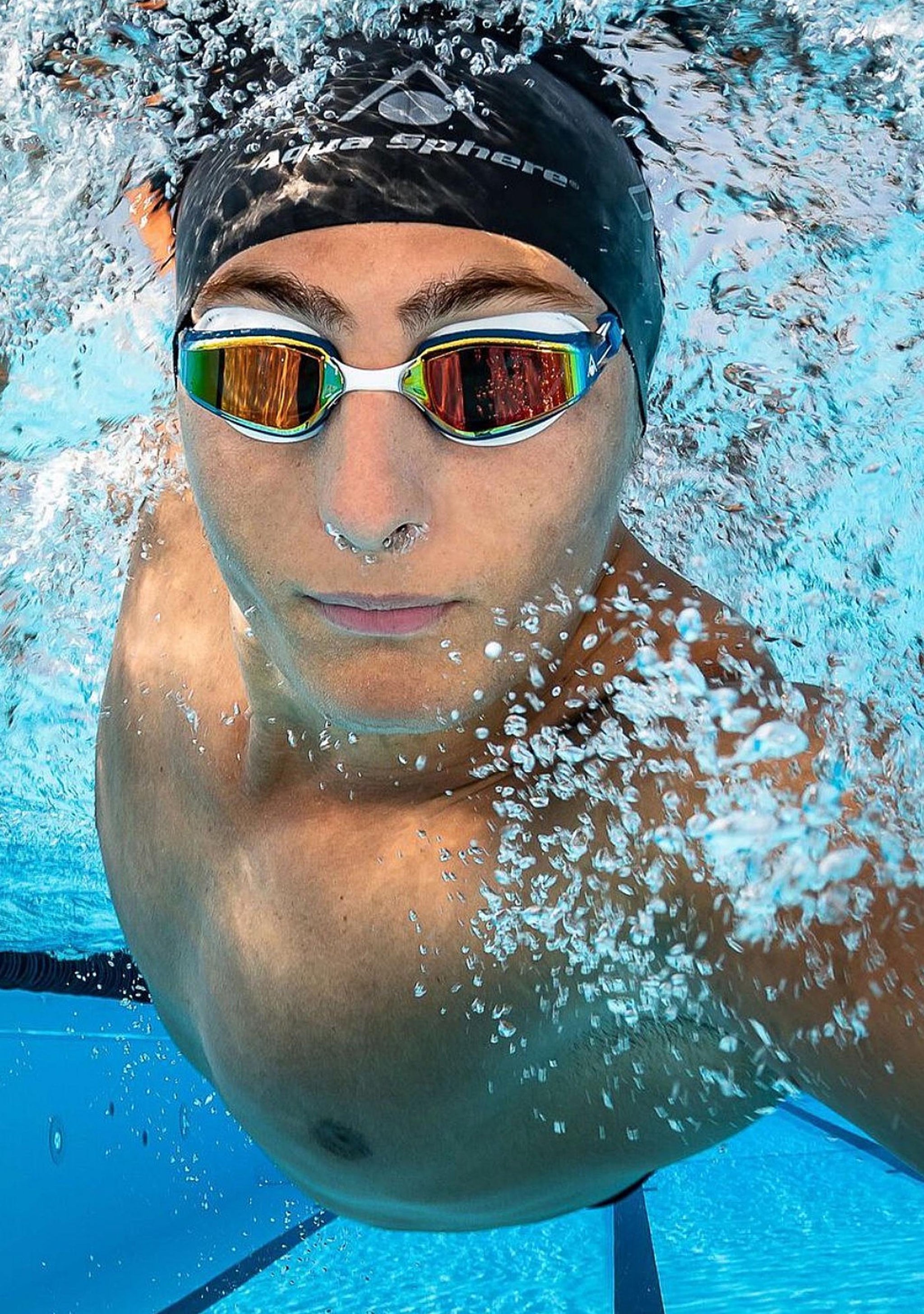 Aquasphere Adults Fastlane Mirrored Lens Goggles
