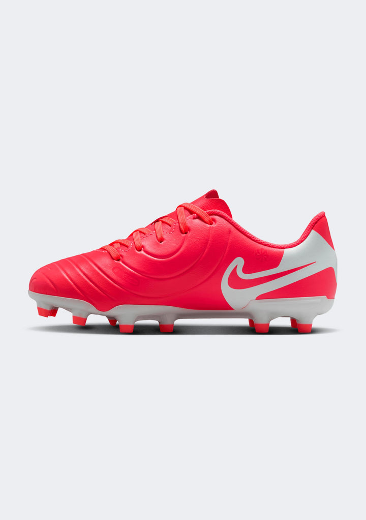 Nike Kids' Tiempo Legend 10 Club FG/MG with FREE JKS Water Bottle