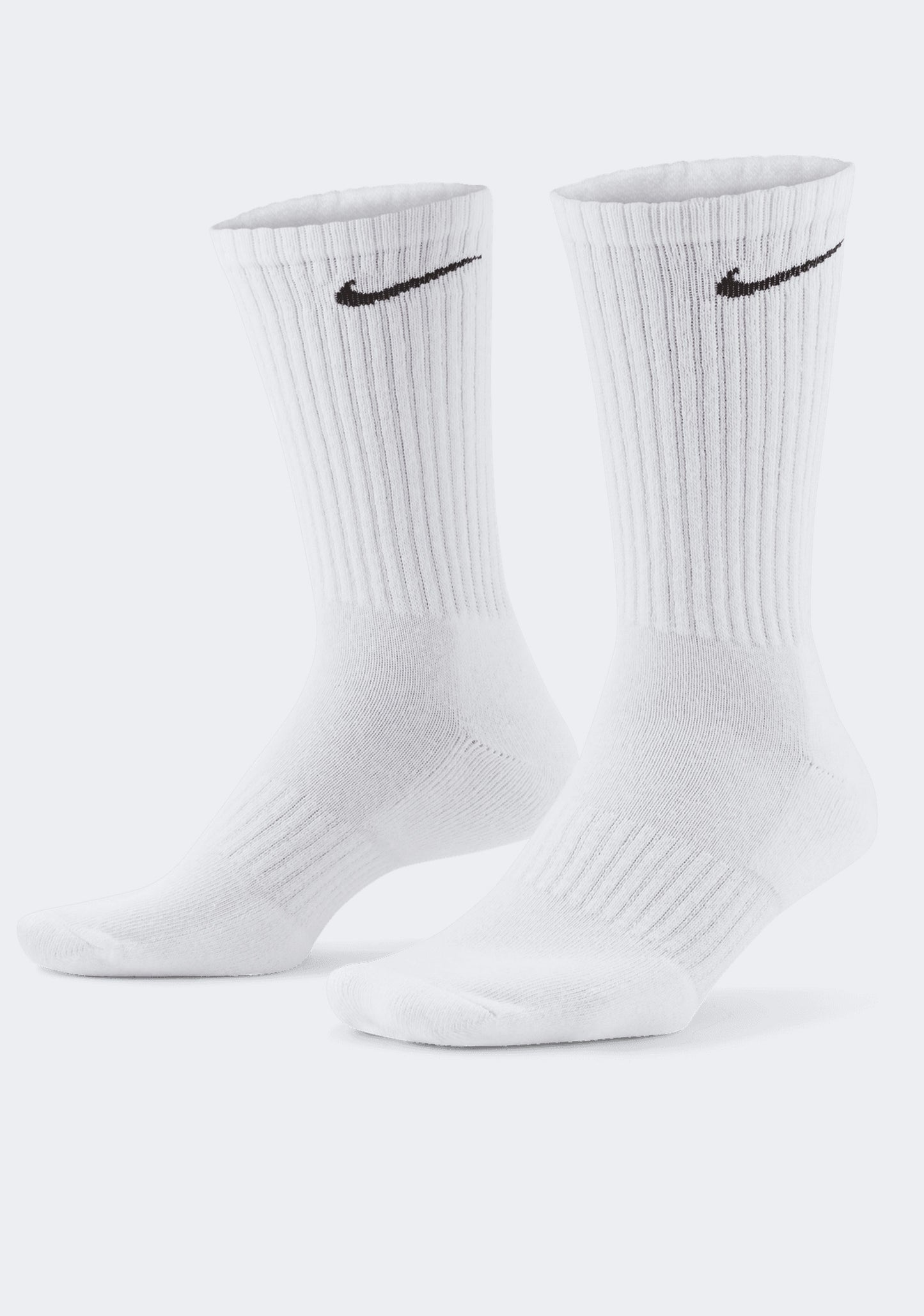 Nike Adults Everyday Cushioned Training Crew Socks (3 Pack)