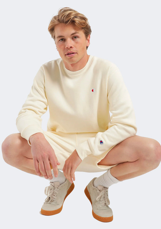 Champion Men's Reverse Weave Small C-Logo Crew