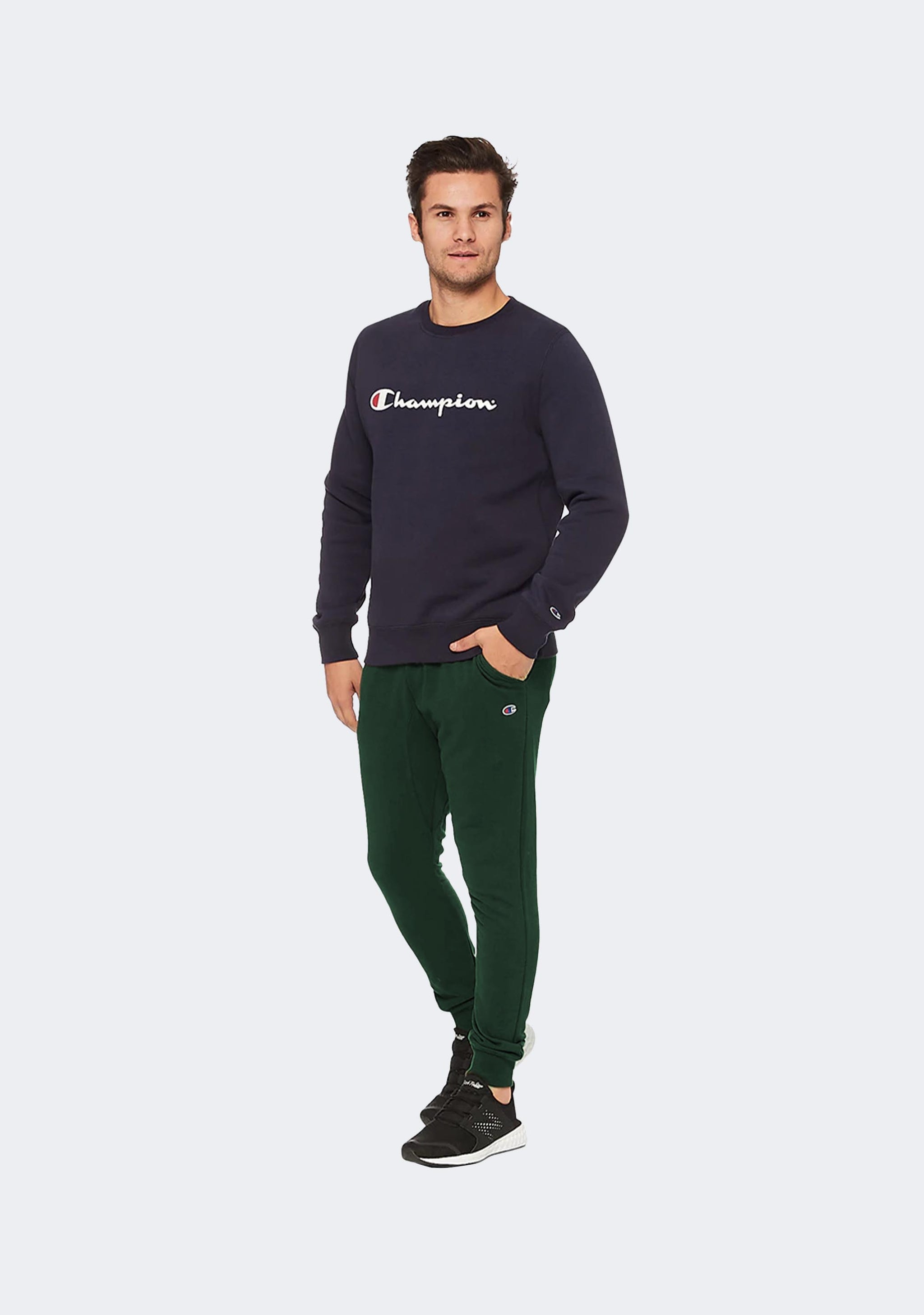 Champion Men's French Terry Colourblock Pants